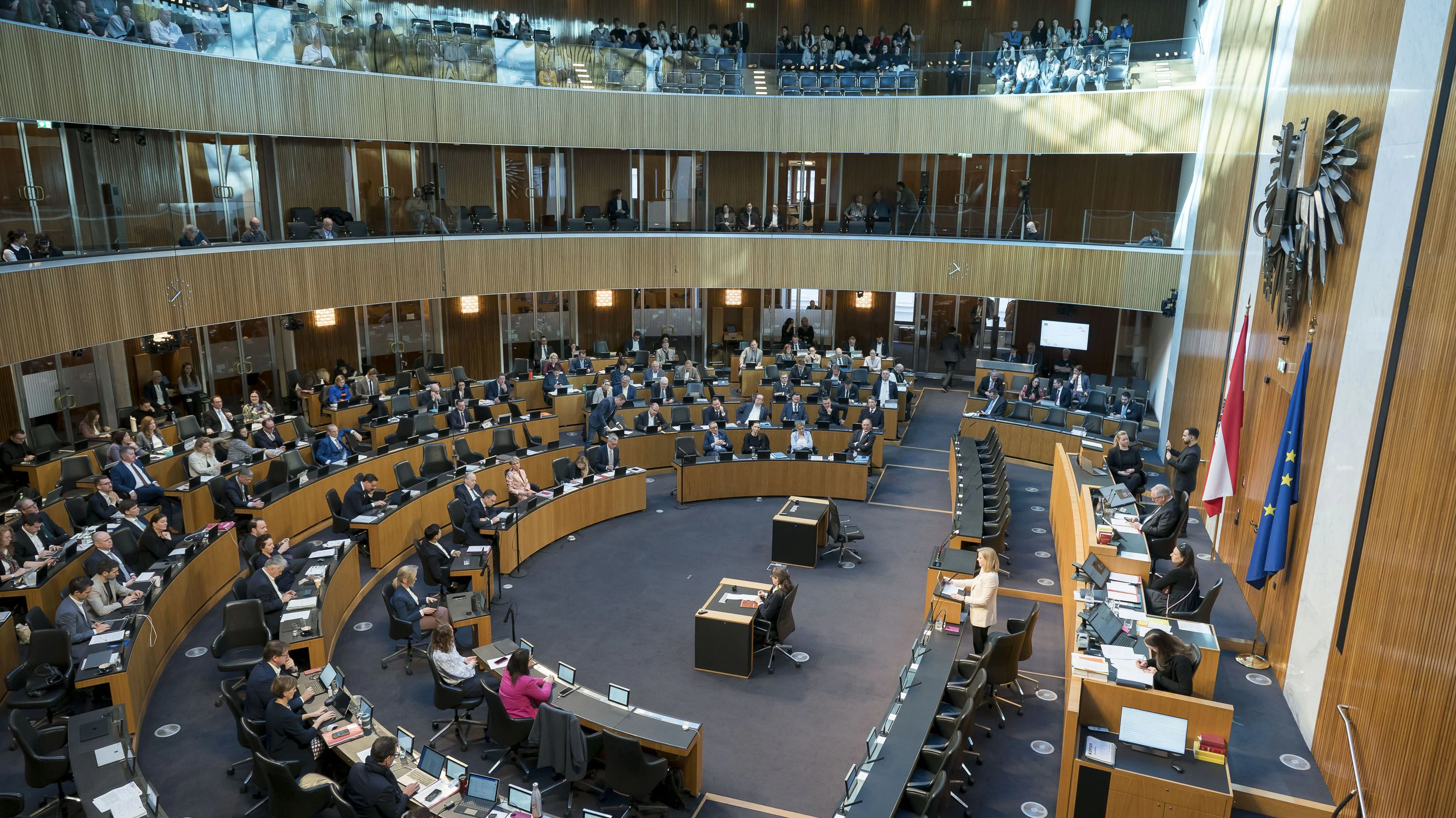  während einer sitzung des nationalrates im parlament, nationalrat, plenum, 20260225 foto: helmut graf/tageszeitung heute
