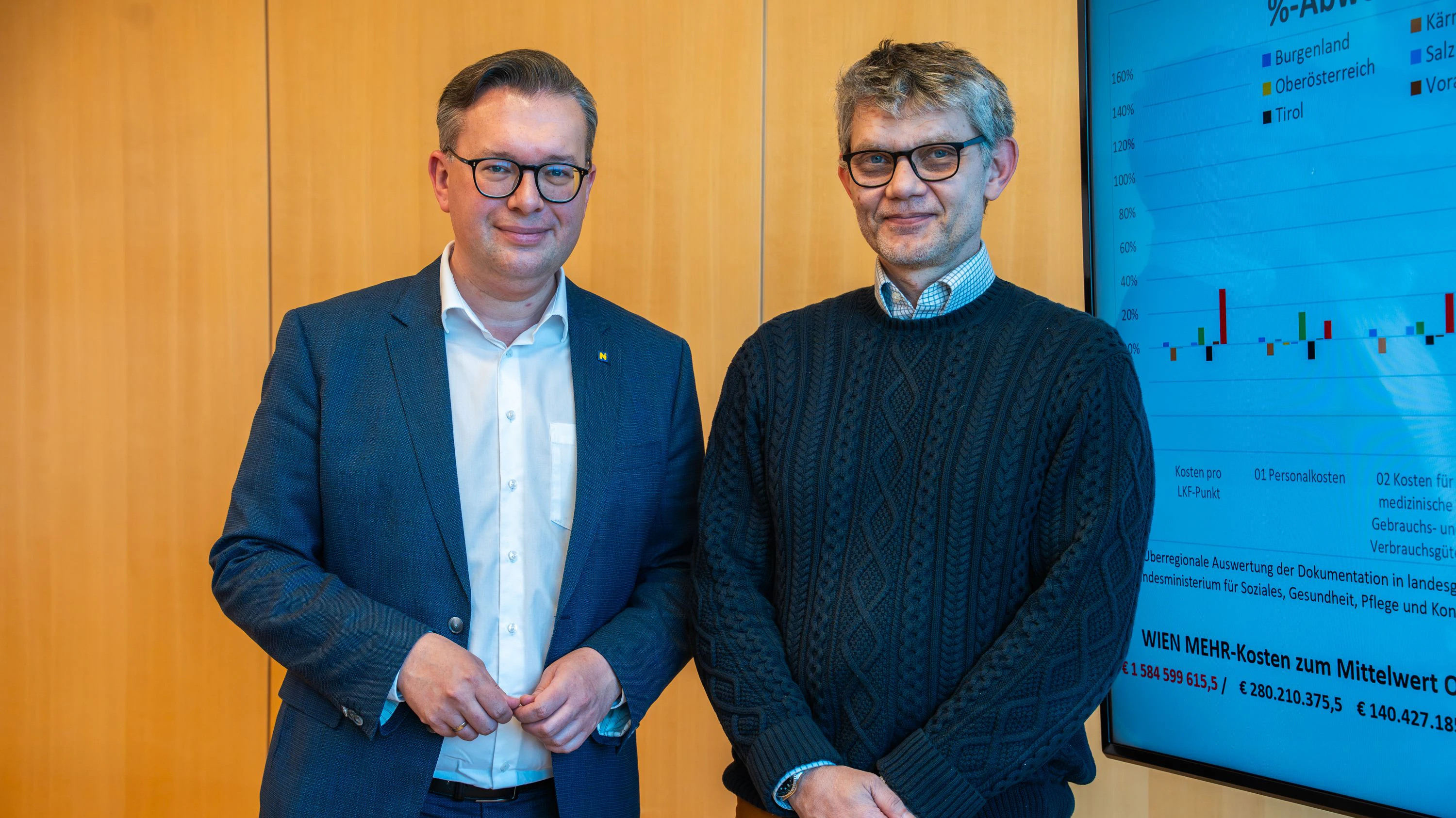 Matthias Zauner (l.) und Ernest Pichlbauer