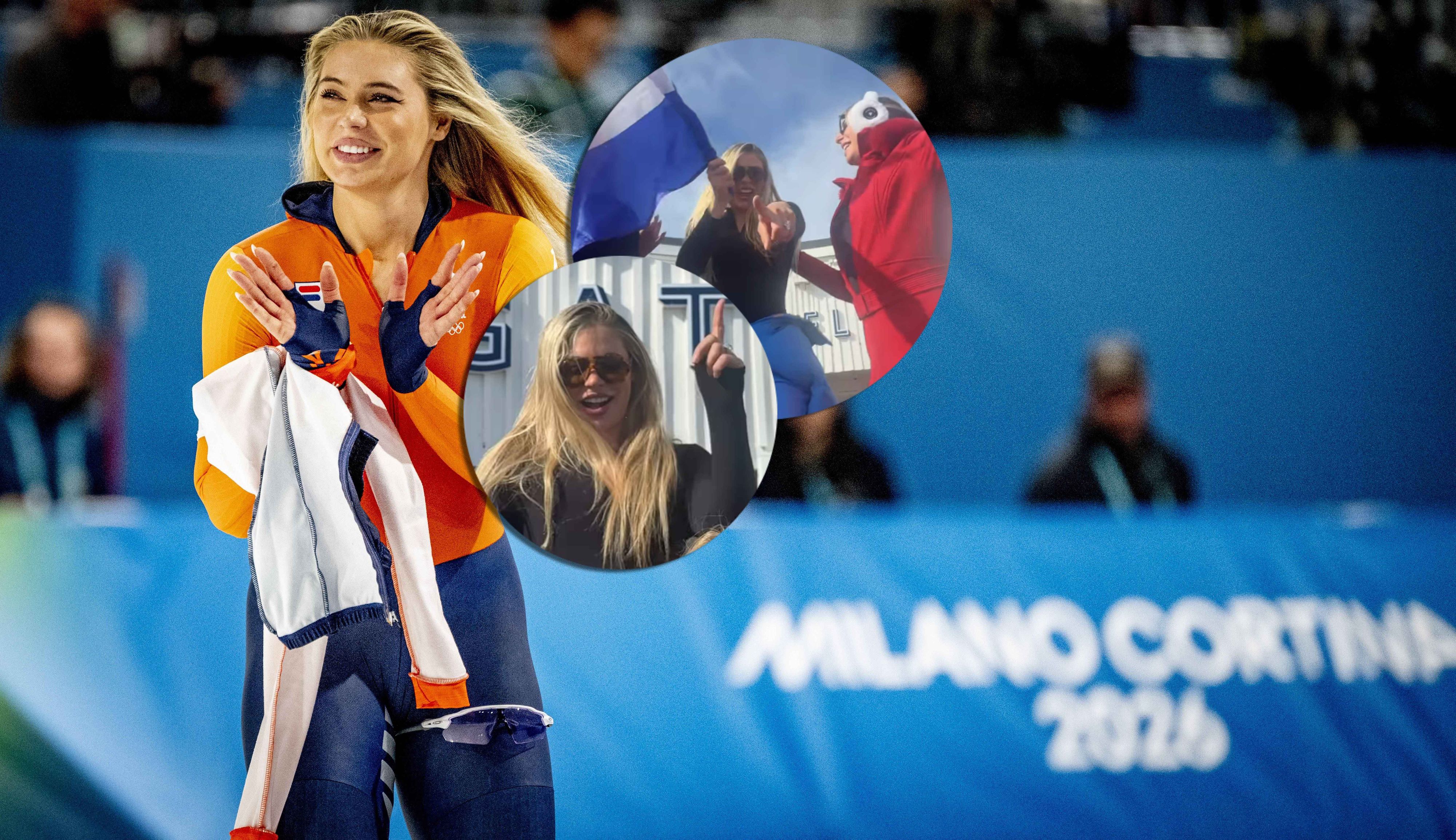 Jutta Leerdam bei Olympia und beim Après-Ski