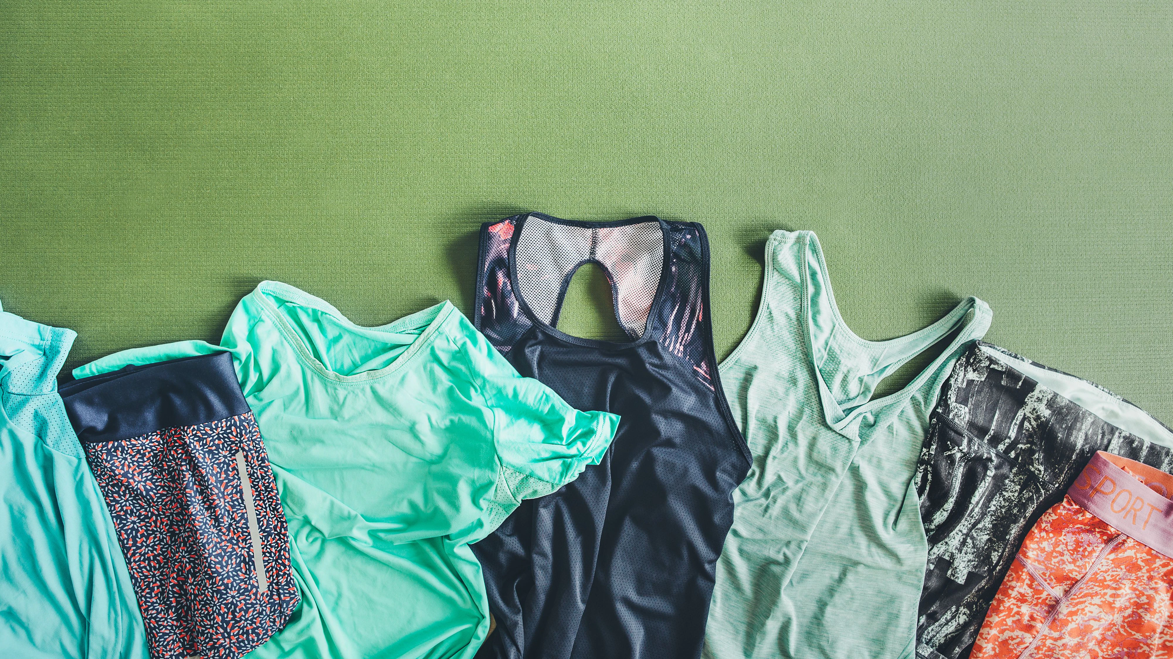 Dreckige Sportkleidung...