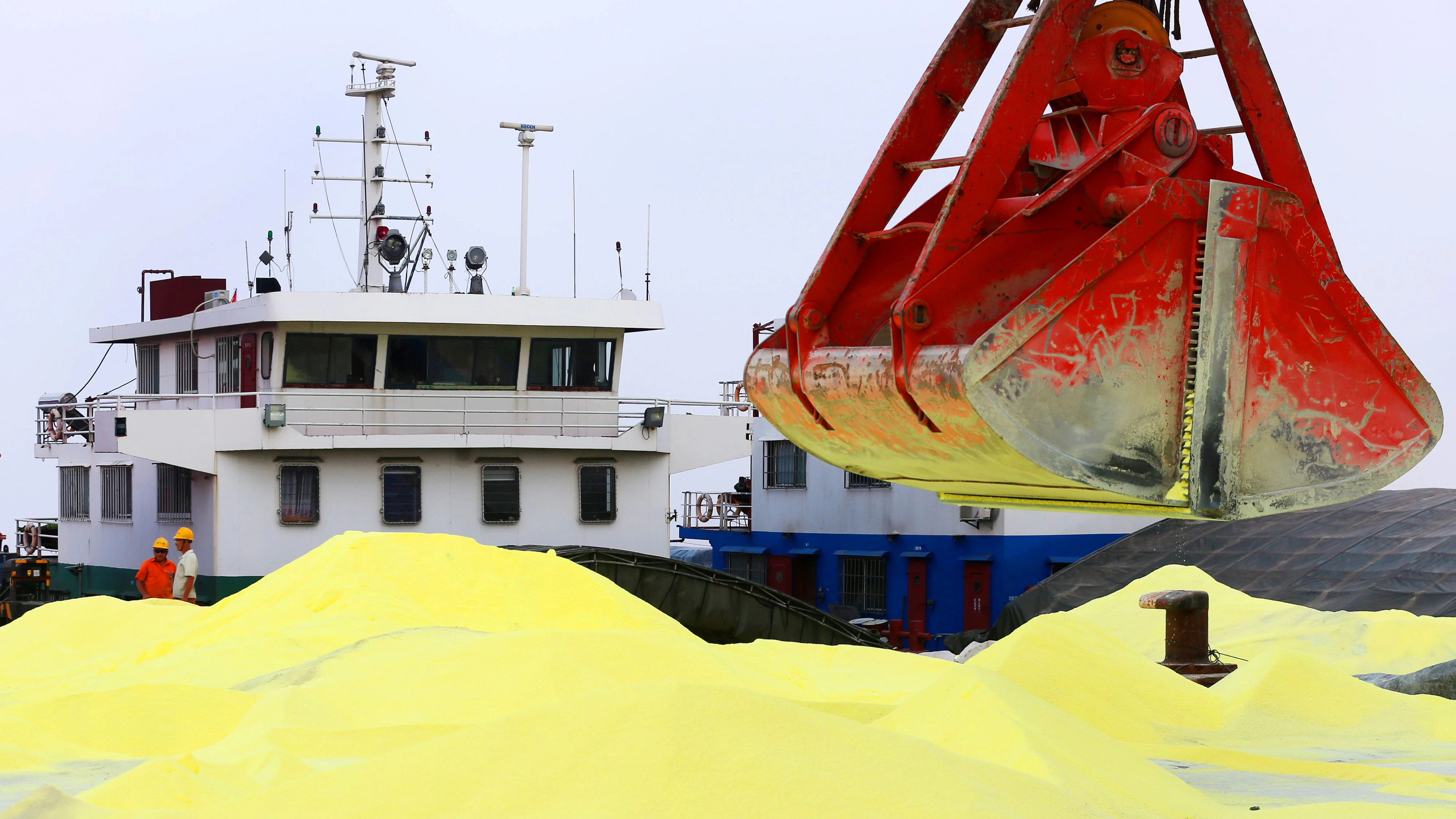 Der Preis für Schwefel ist seit Ende Februar um 40 Prozent gestiegen