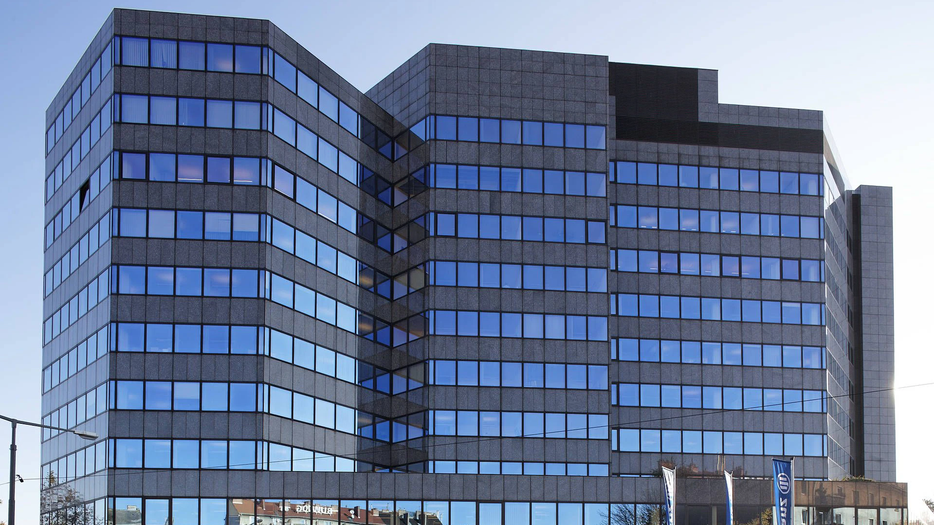 Allianzgebäude am Hietzinger Kai in Wien.