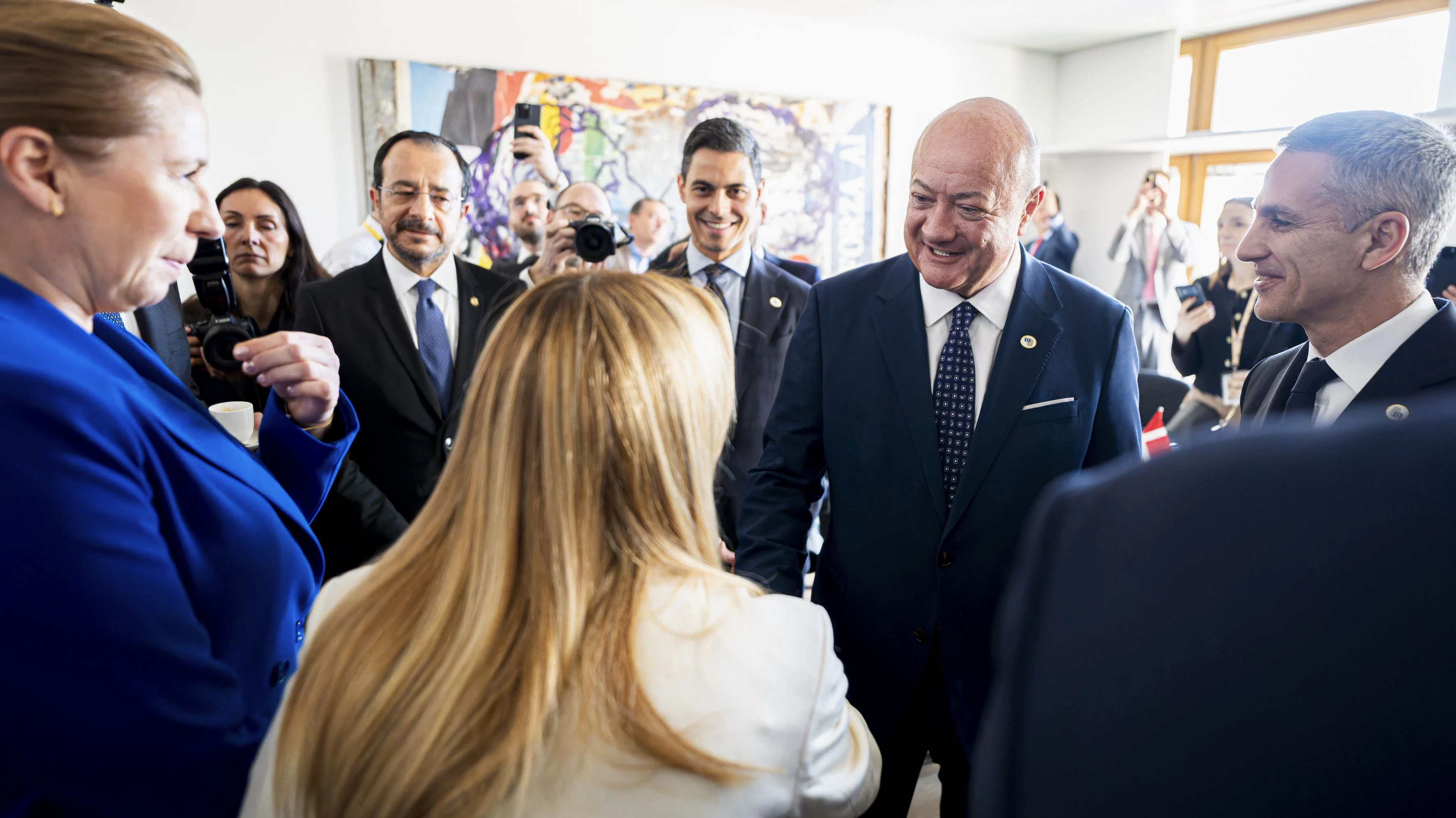 Bundeskanzler Christian Stocker (ÖVP) am 19. März beim EU-Gipfel in Brüssel.