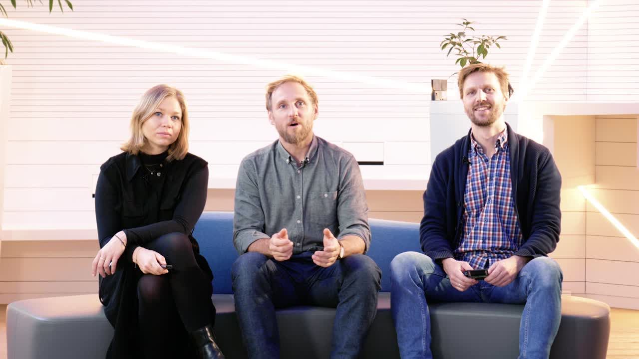 NOSI - Network for Olfactory System Intelligence : Klara Brandstätter, Patrik Aspermair und Johannes Bittinger.