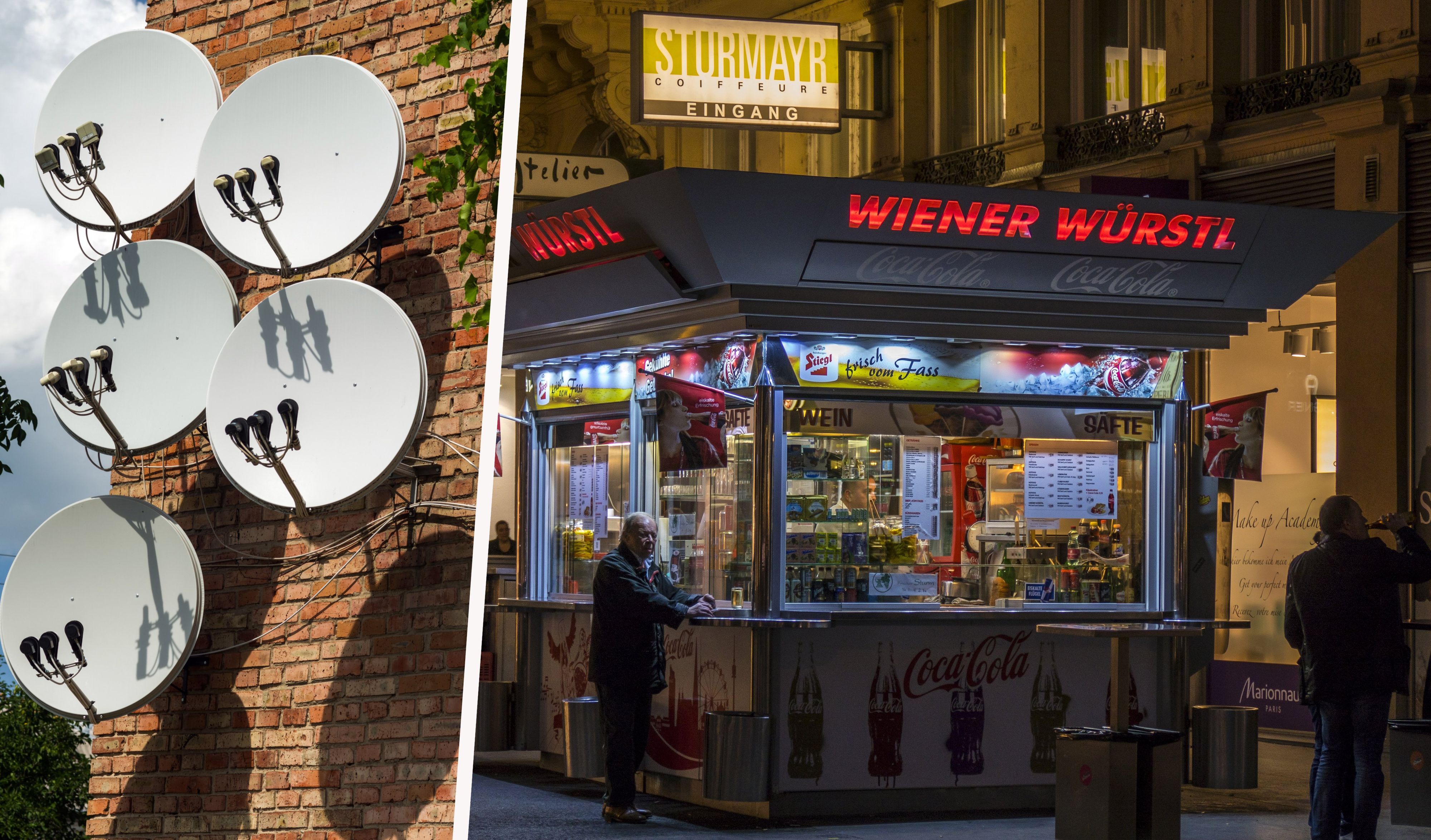 Von Satellitenschüsseln bis Würstelstand: Wien gilt als Treffpunkt für internationale Spione - mitten im Alltag