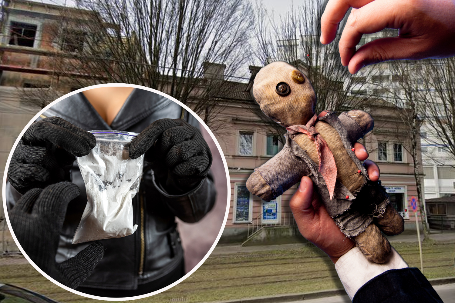 Voodoo-Puppe und Kokain: Polizei deckt bizarren Drogenring rund um Linzer Afrika-Shop auf. Im Gebäude dahinter war der Afrika-Shop, aus dem der Drogenring gesteuert wurde.