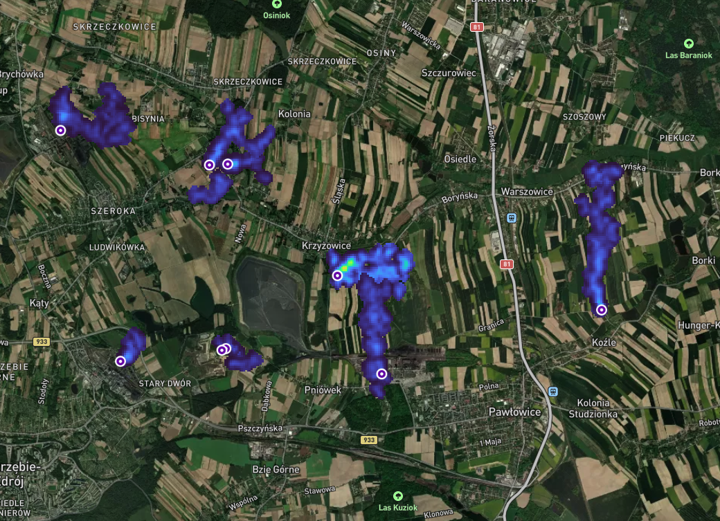 Gefärhliche Methan-Lecks in Polen, nur 250 Kilometer von Wien entfernt.