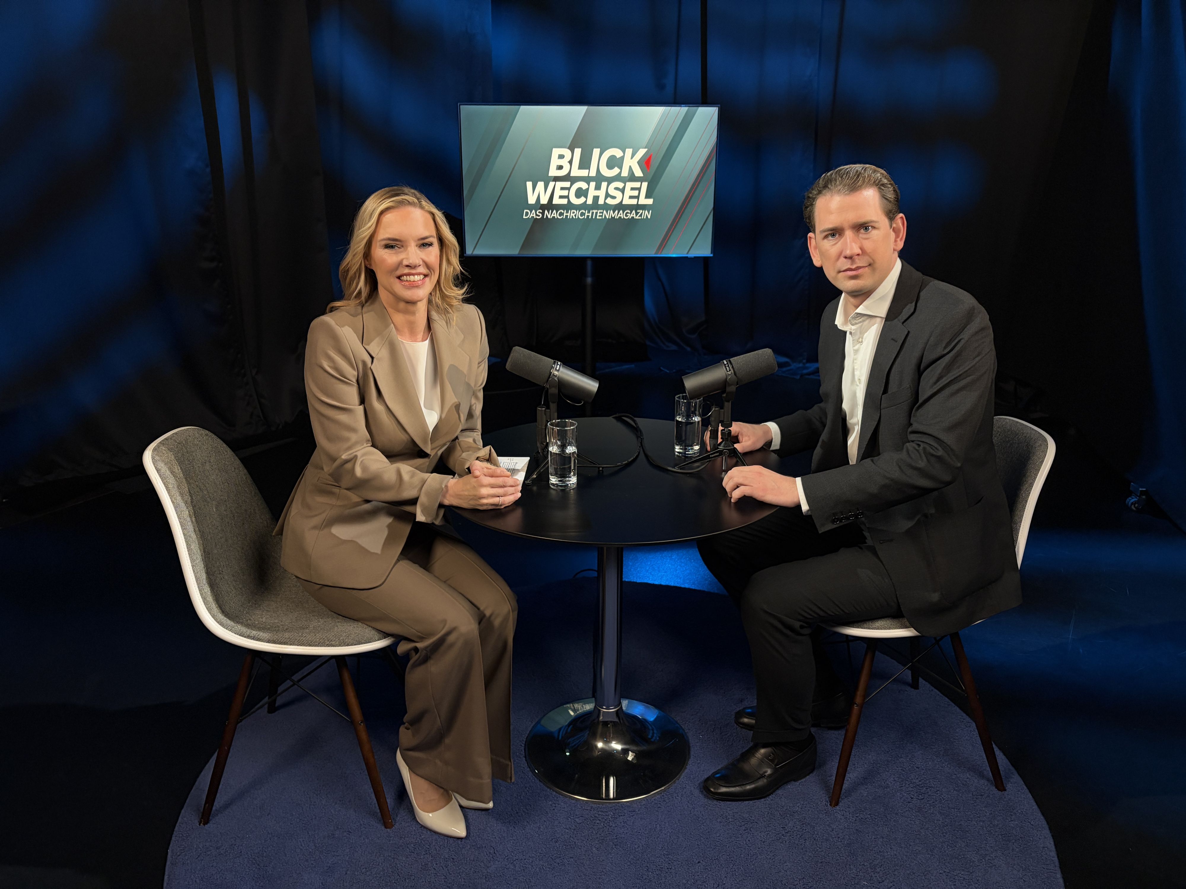 Der frühere Bundeskanzler Sebastian Kurz war bei der Servus TV-Sendung 