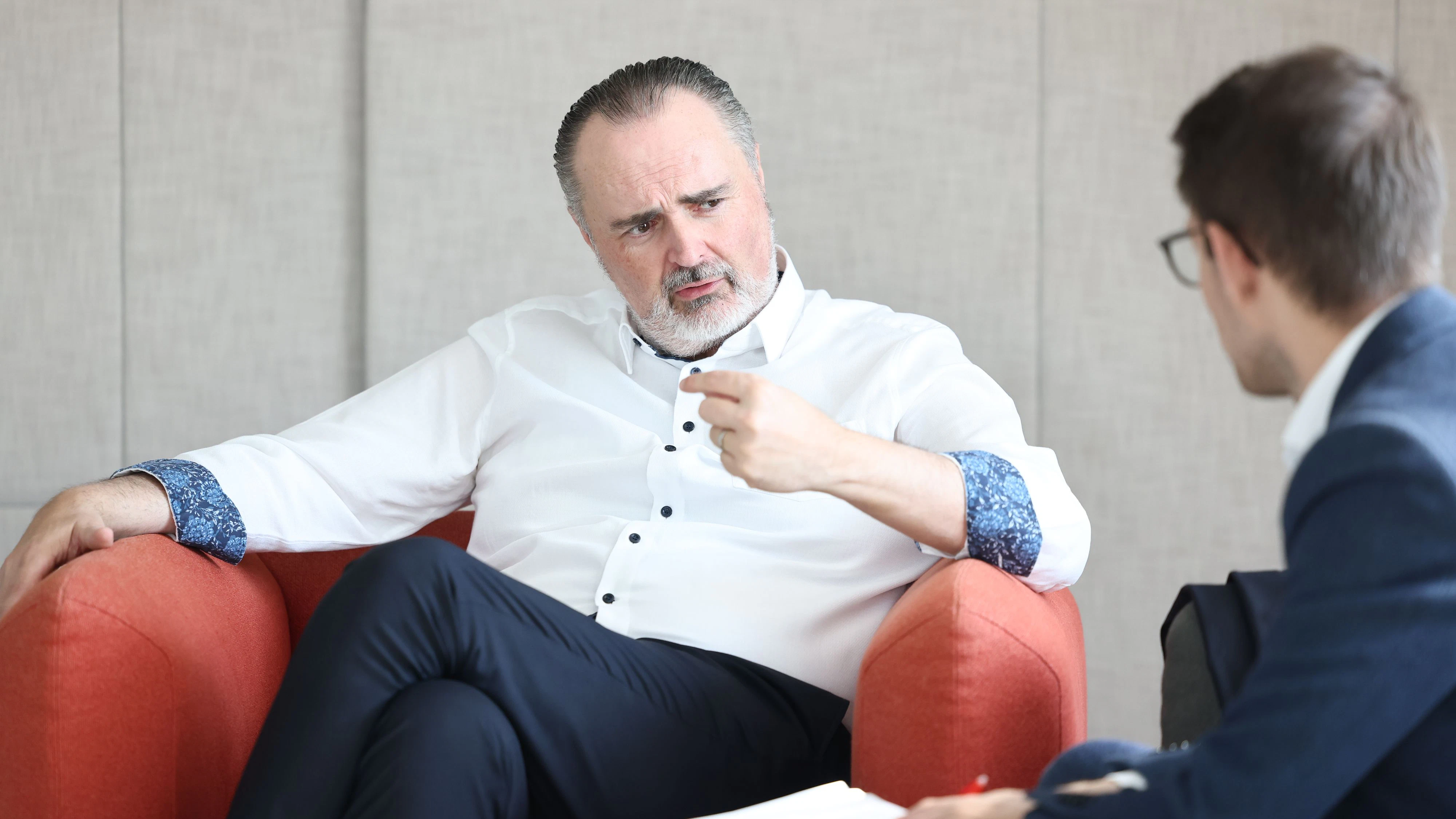 SP-Doskozil im Interview mit "Heute"-Chefredakteur Oistric