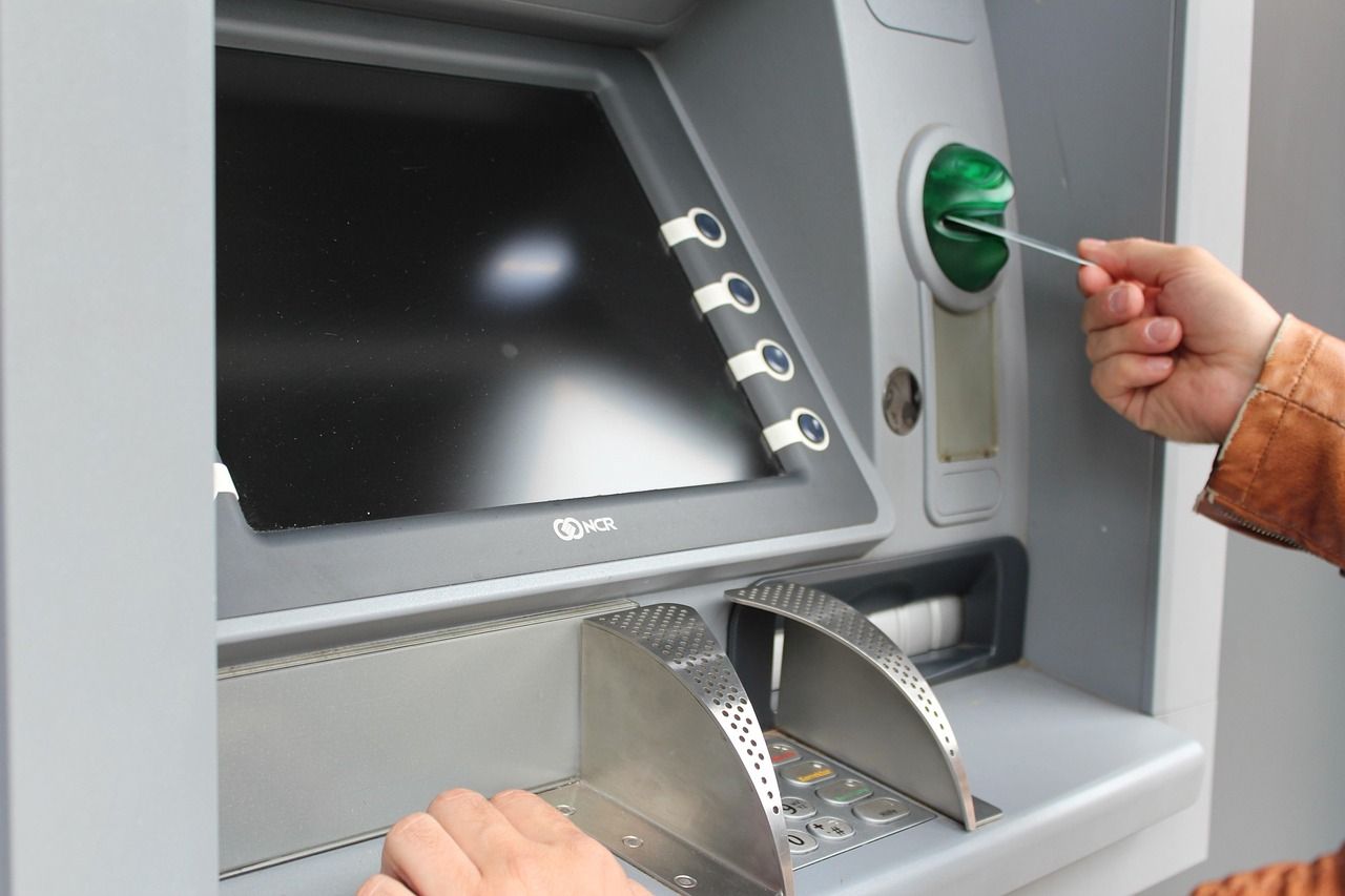 Geldabhebung am Bankomat