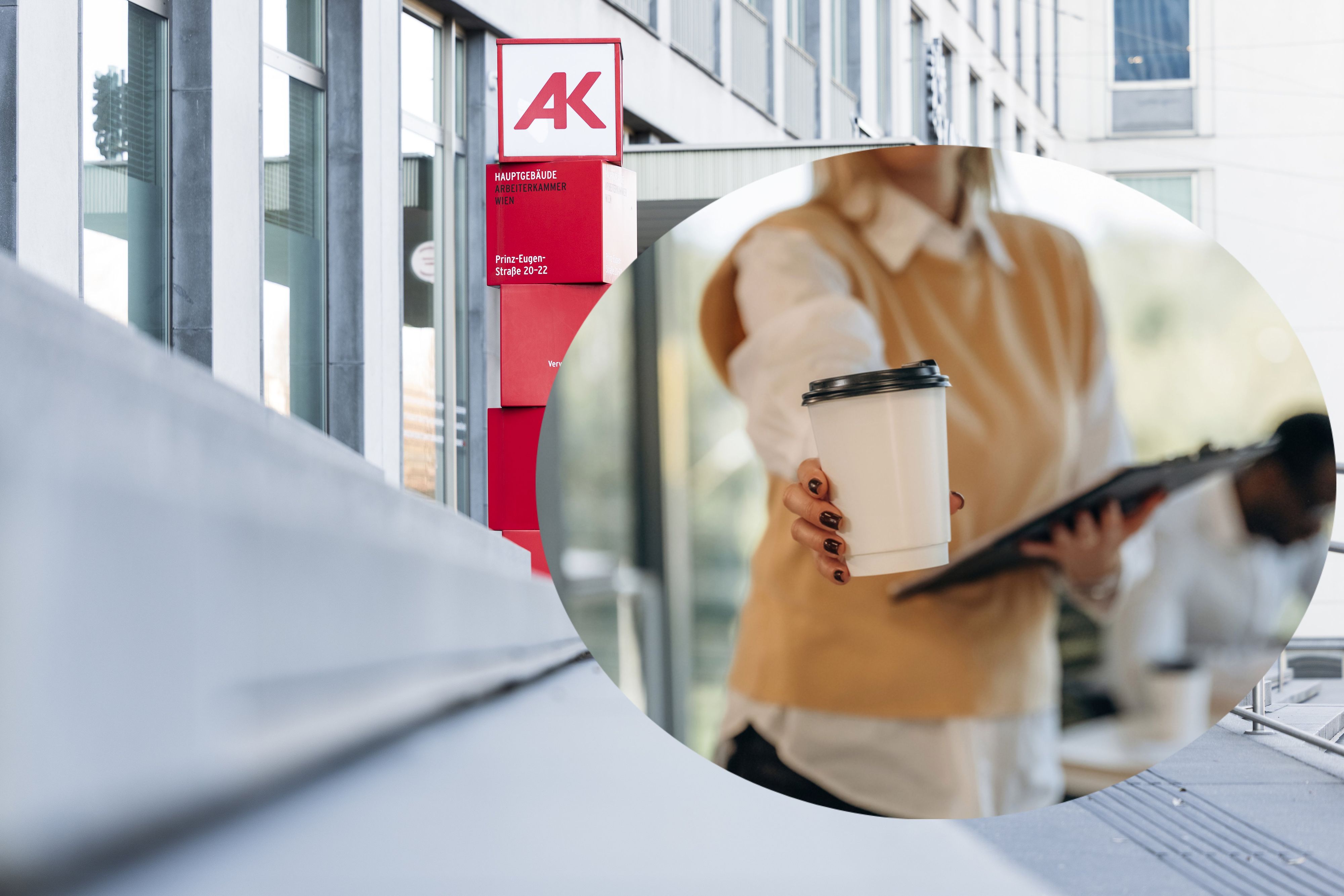 Eine Frau serviert Kaffee im Büro – genau solche Rollenklischees stehen im aktuellen Fall im Zentrum der Kritik.