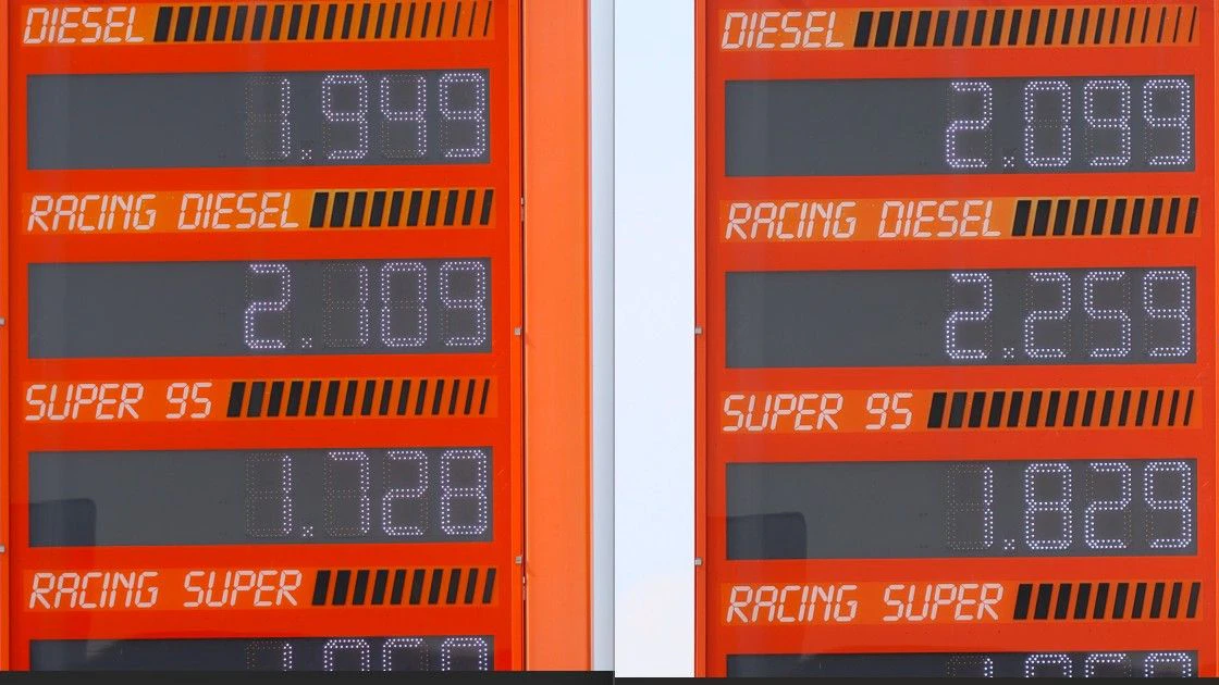 Heute.at - Tankfüllung wurde in Sekunden um 9 Euro teurer