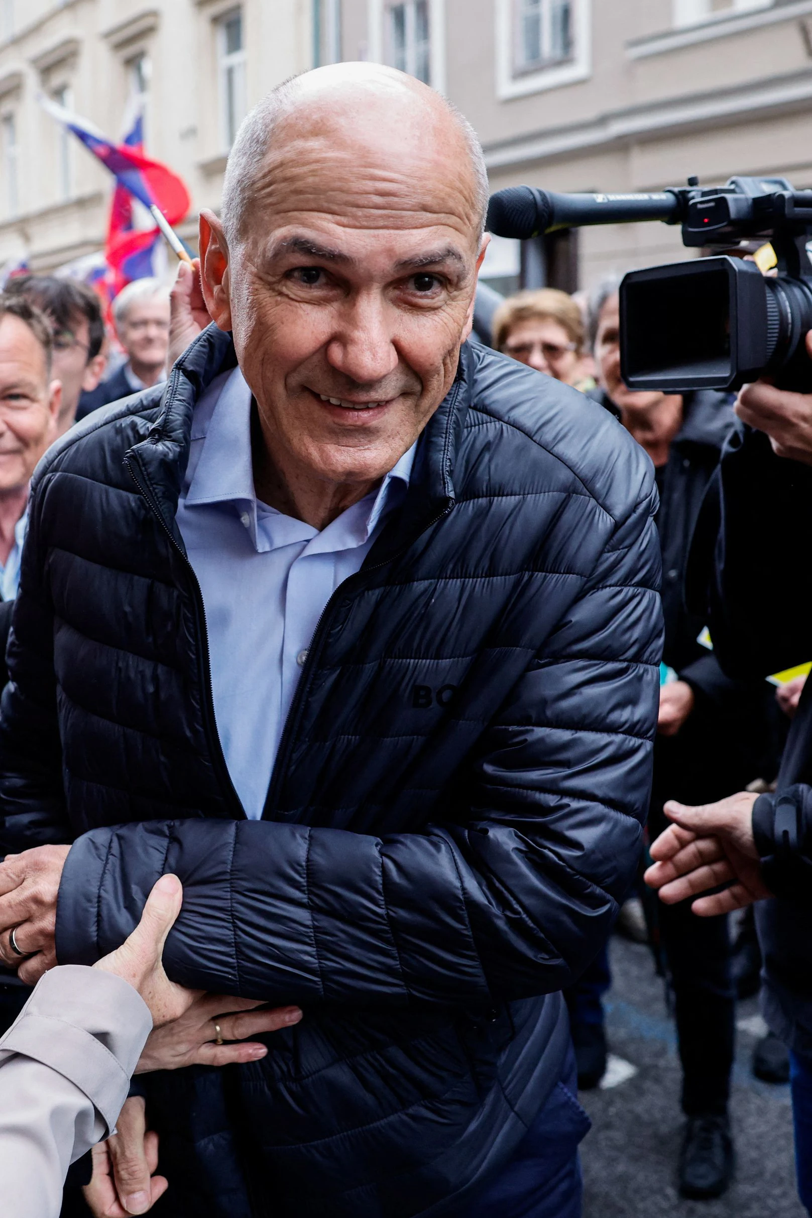 Der Rechtspopulist Janez Jansa war schon dreimal Ministerpräsident in Slowenien, nun könnte eine vierte Amtszeit folgen