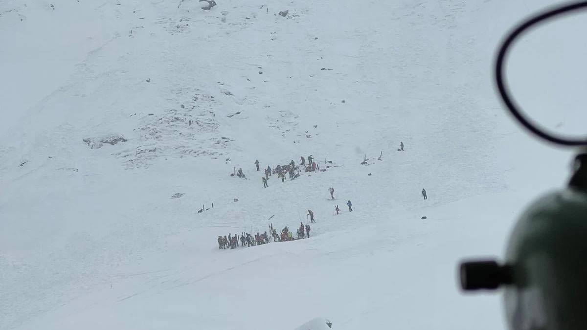 Mehrere Skitourengeher wurde in Südtirol von einer Lawine erfasst. 