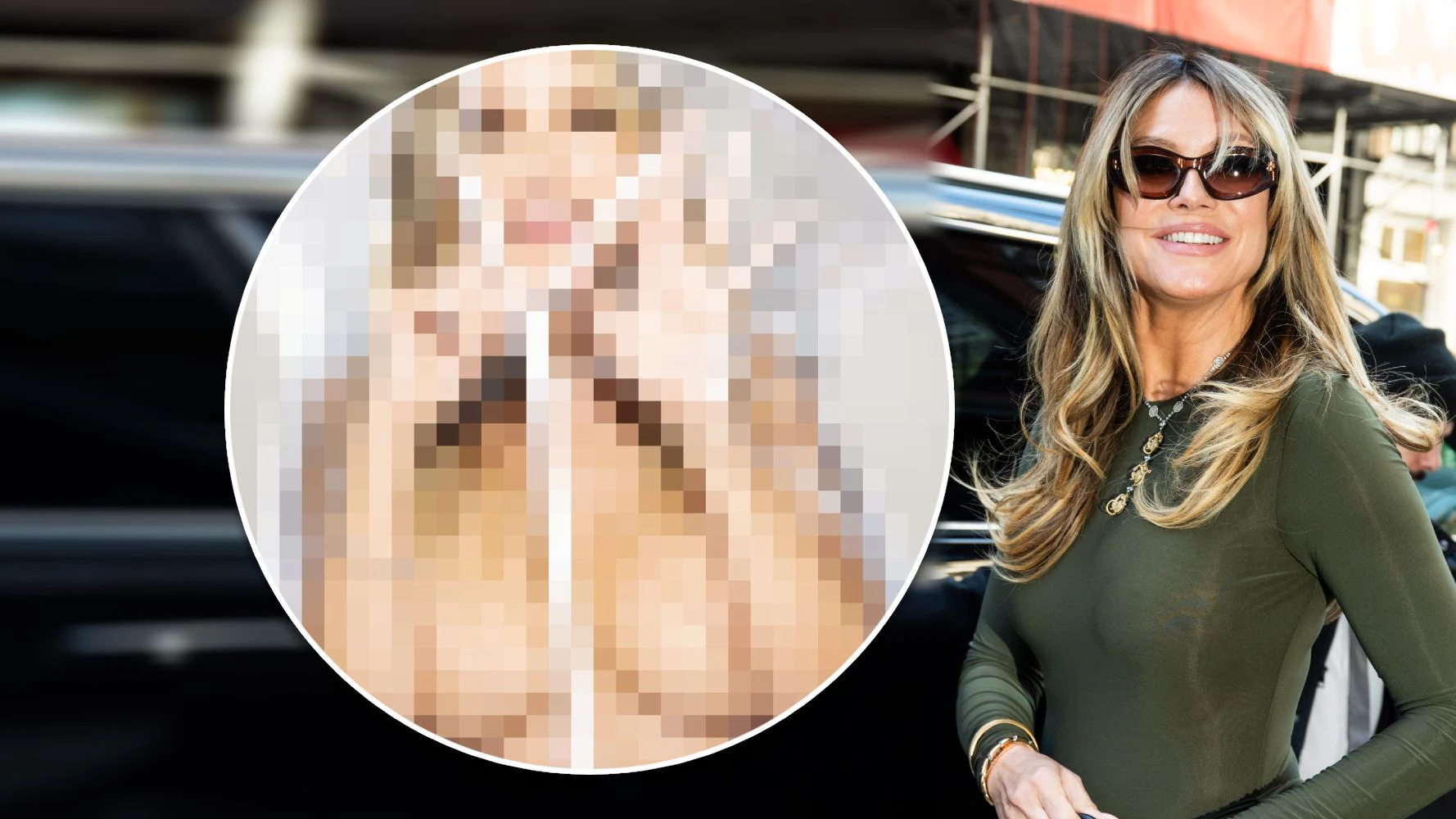 Heidi begeistert mit und ohne Kleidung.