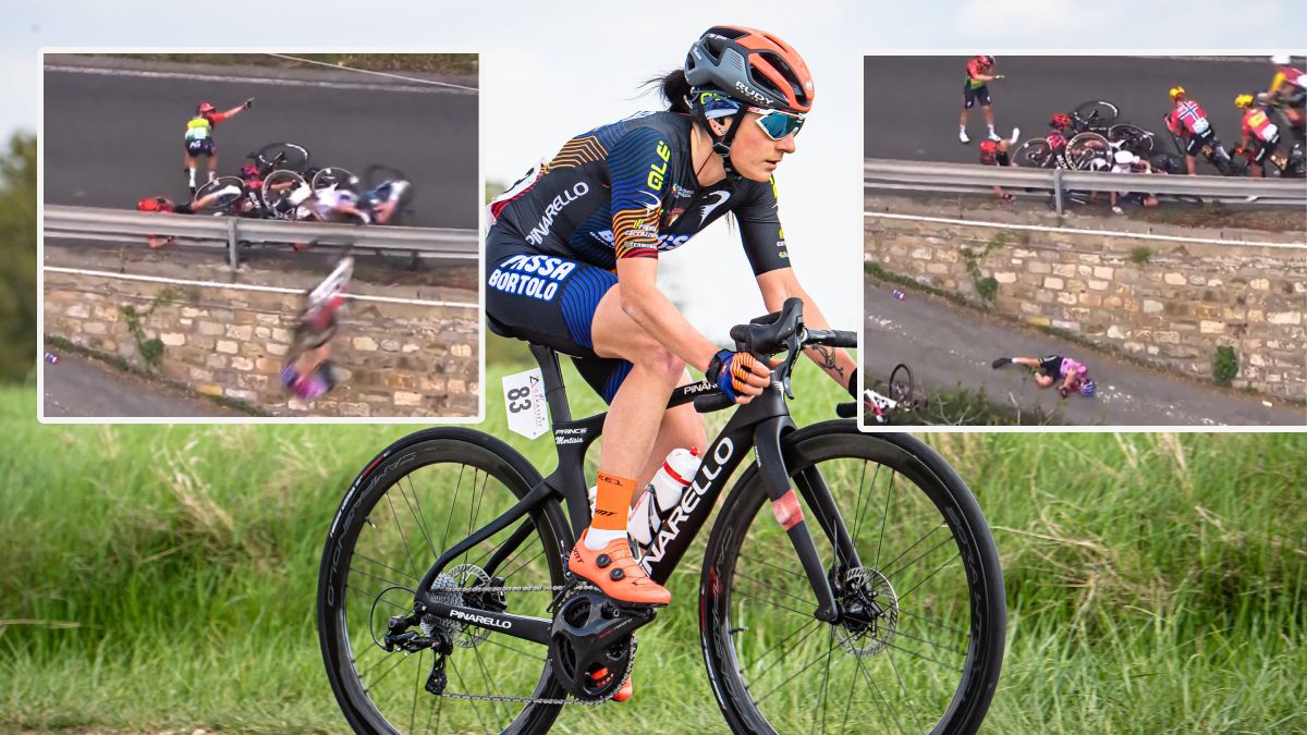 Debora Silvestri stürzte schwer.