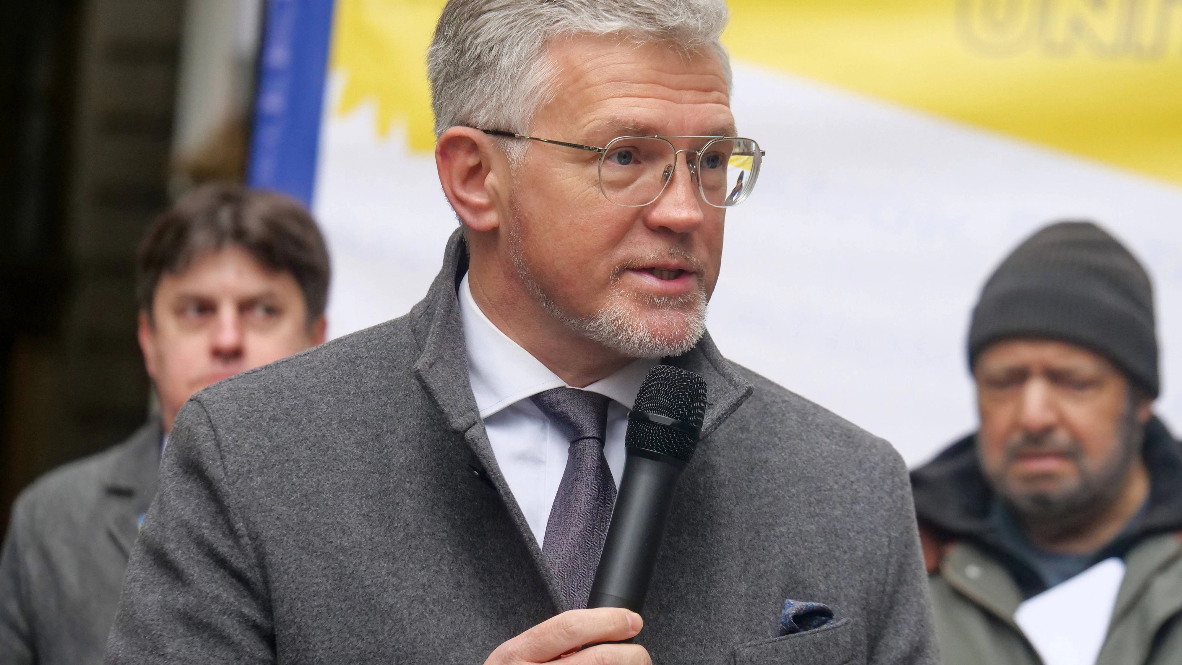 Andrij Melnyk ist ständiger Repräsentant der Ukraine bei den Vereinten Nationen in New York. Zuvor war er Botschafter in Deutschland.