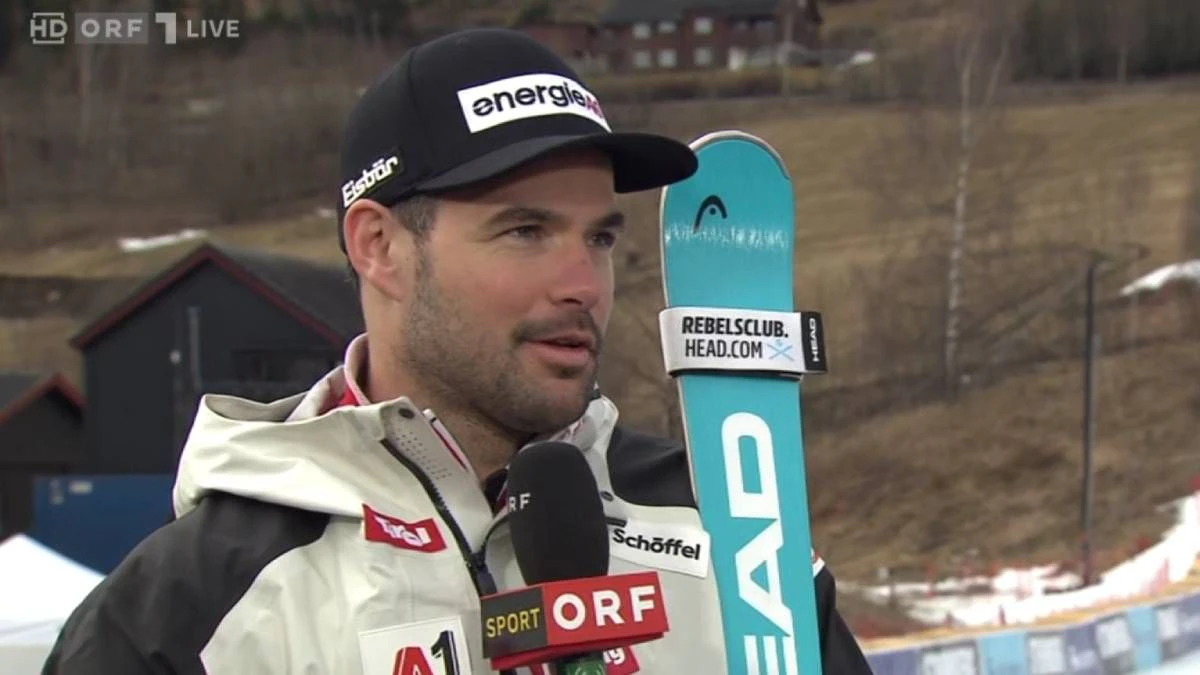ÖSV-Skistar Vincent Kriechmayr. 