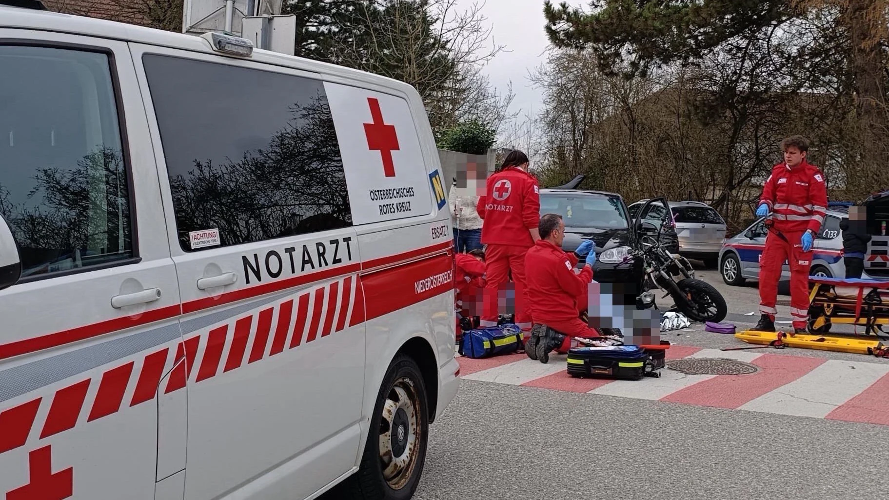 Schwerer Verkehrsunfall in Aschbach