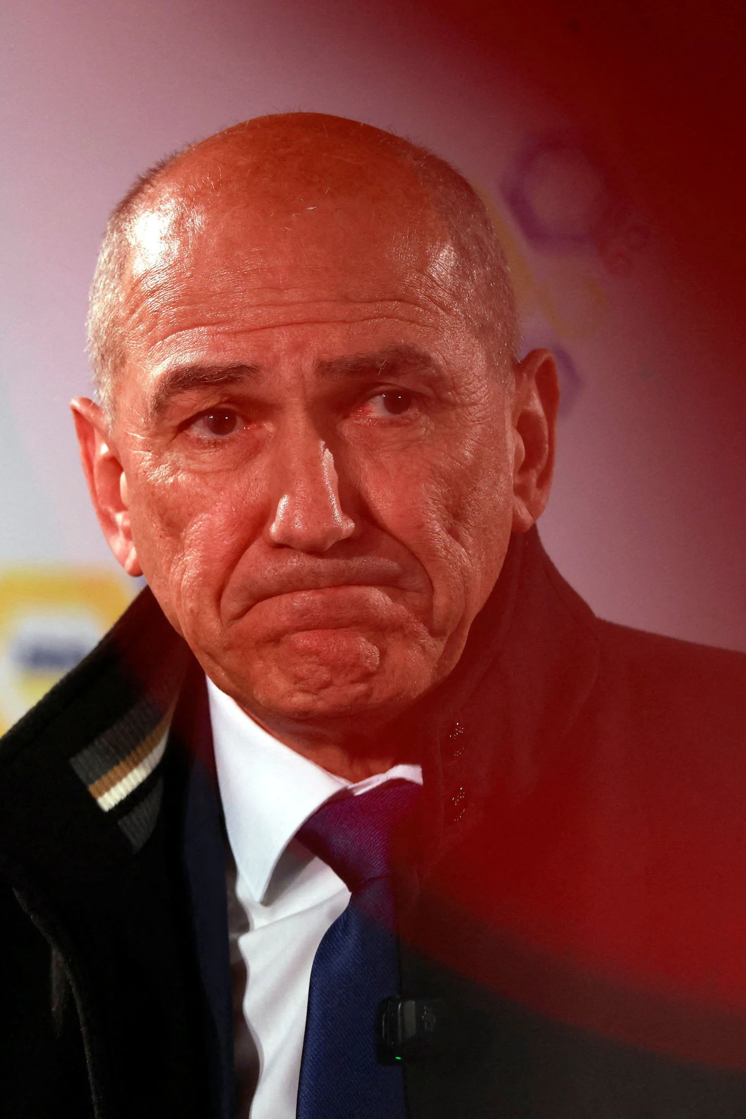 Knapp vorn oder knapp vorbei? Für den Rechtspopulisten Janez Jansa wurde die Wahl zur Zitterpartie