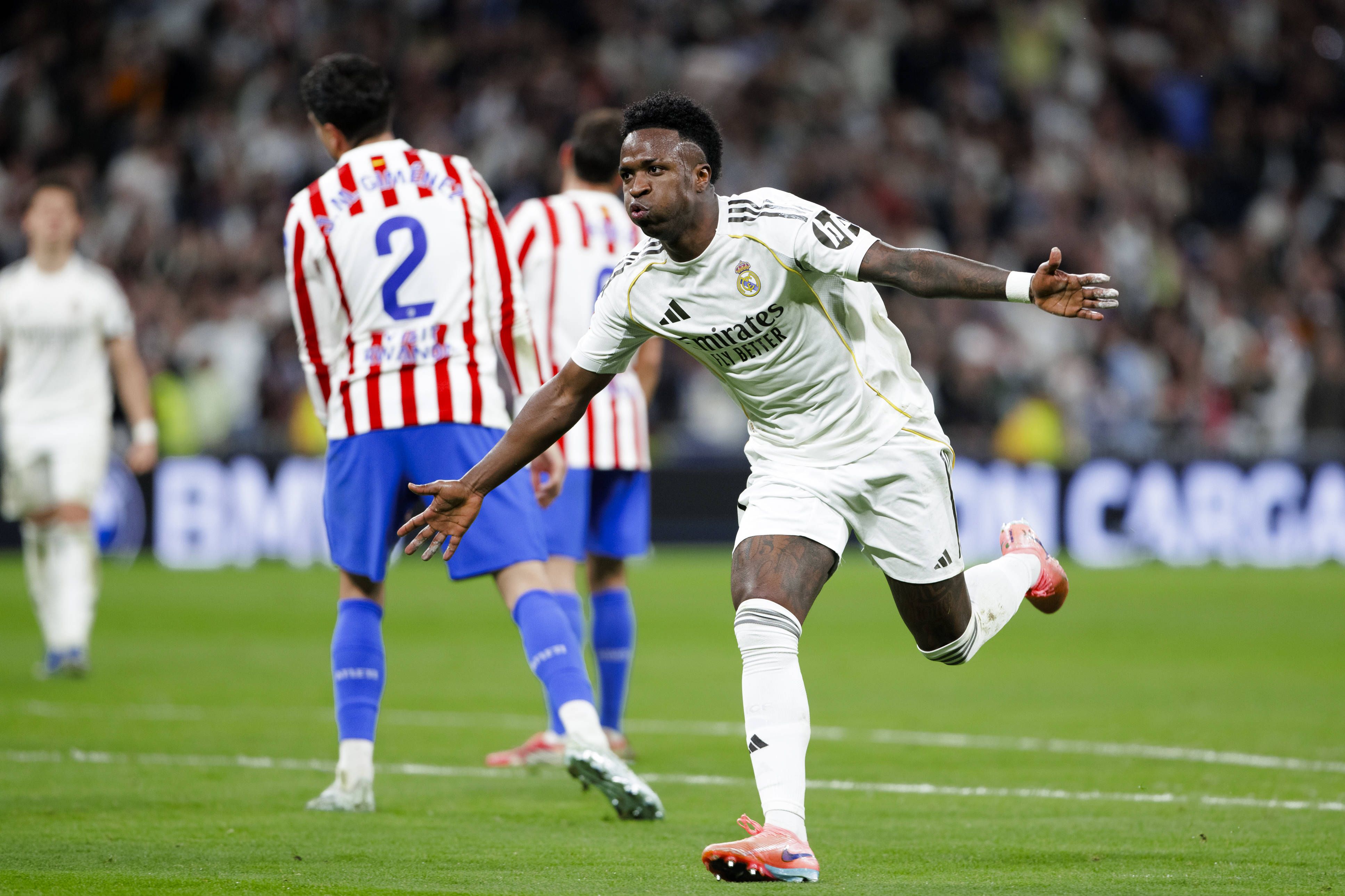 Vinicius Junior traf gegen Atletico doppelt.
