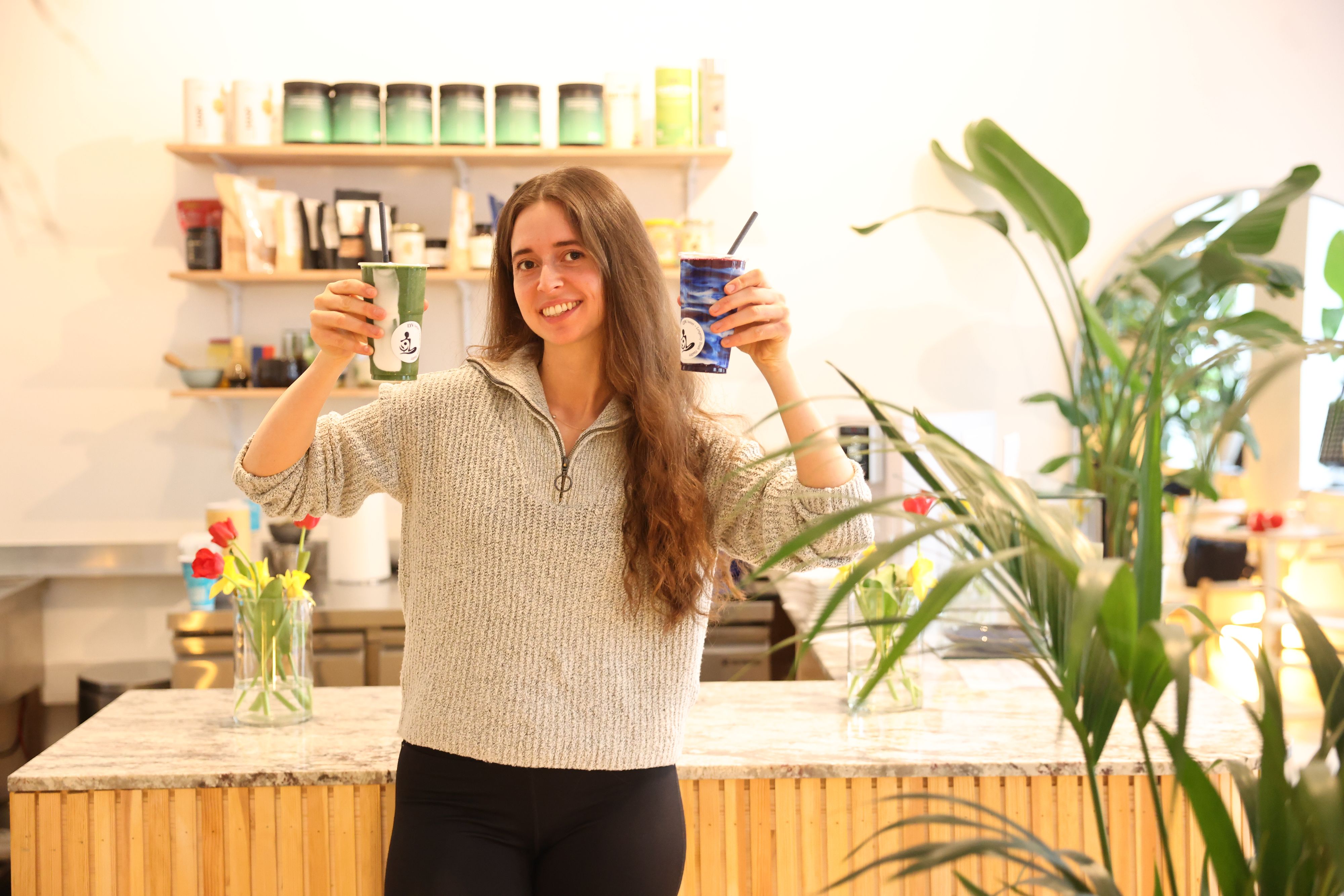 Michaela Loredana Lungu hat Wiens erstes Longevity-Café eröffnet.