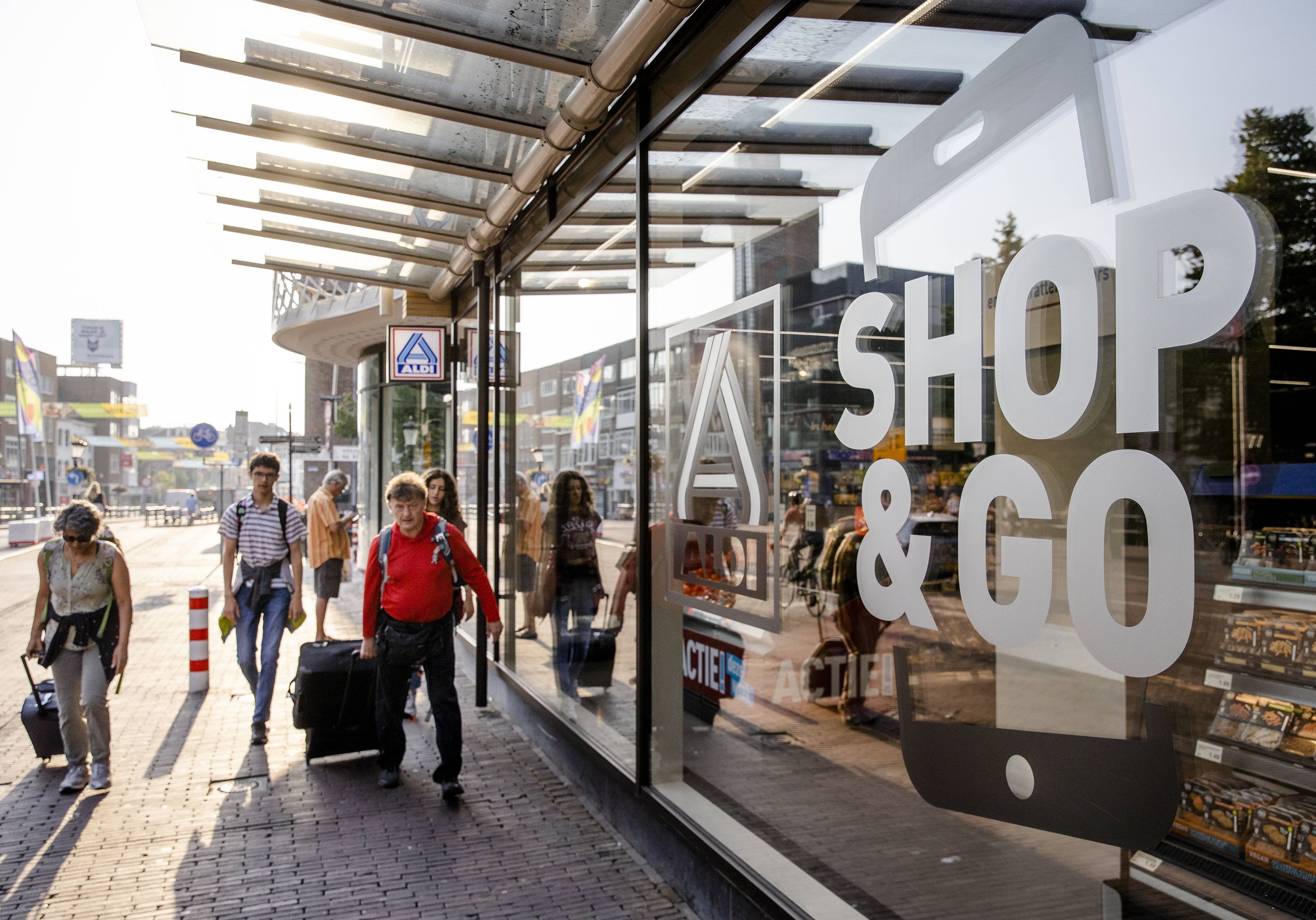 Auch in Utrecht, Niederlande, wurde das Shop&Go-Konzept von Aldi ab 2022 ausprobiert.