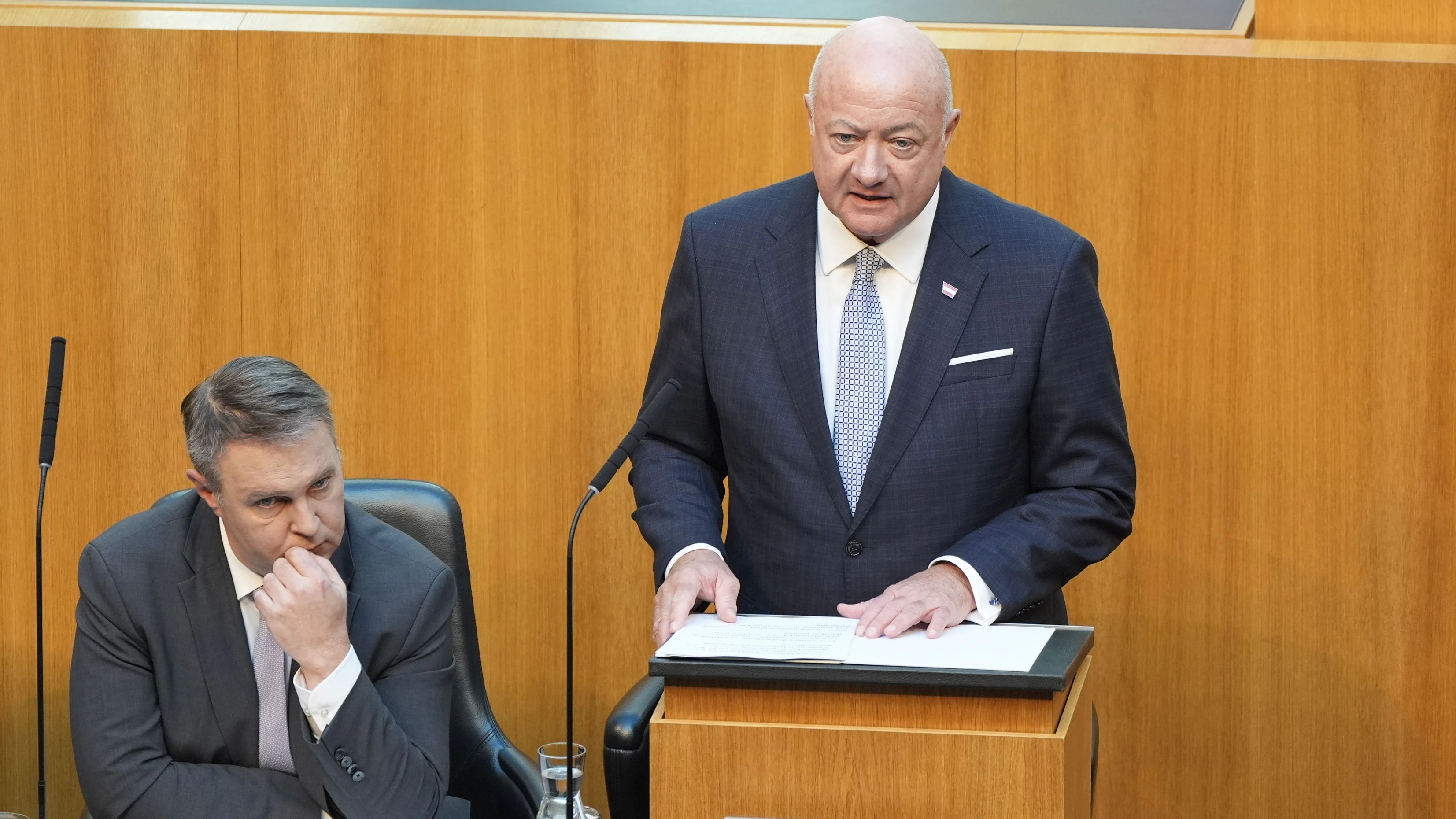 Heute.at - Kanzler Stocker warnt: Es ist jetzt nicht die Zeit...