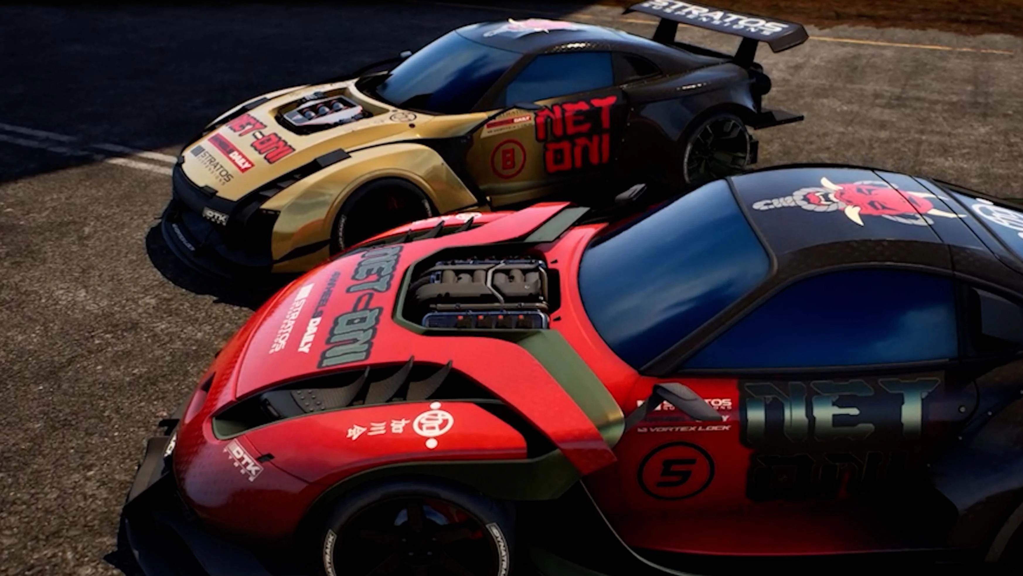 "Screamer" setzt auf Anime-Stil: Landschaften sind hell, überzeichnet und detailreich. Figuren wirken emotional, beinahe dramatisch inszeniert.