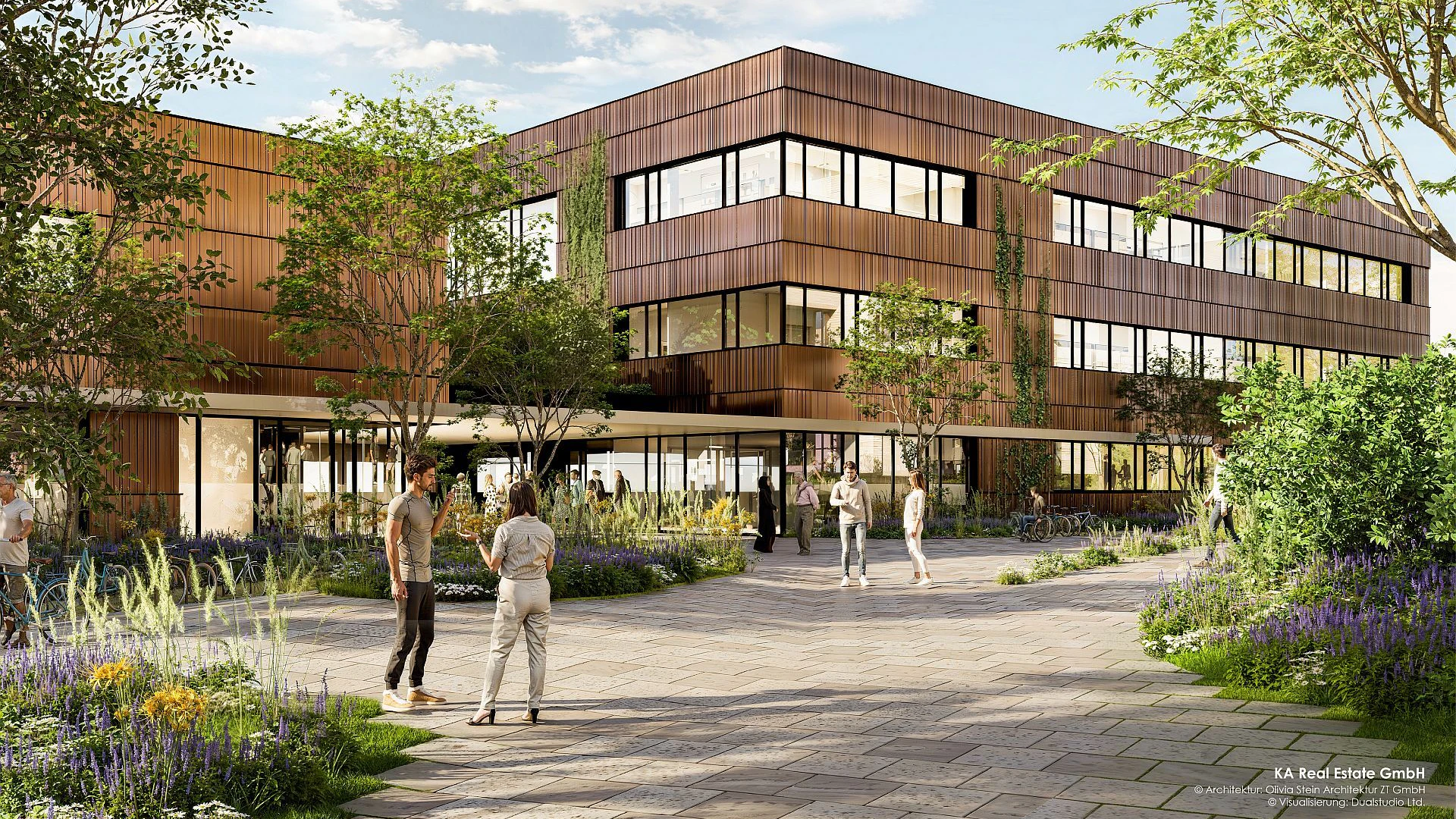 Europacampus Hainburg Baufeld A1.1: So soll er aussehen