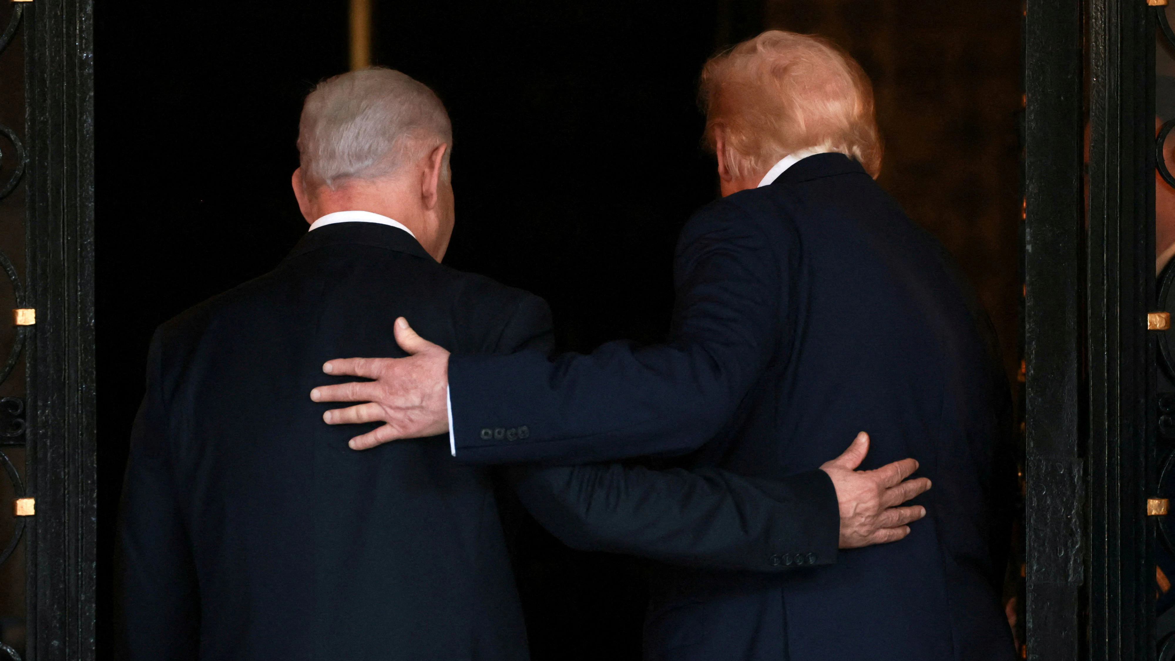 US-Präsident Donald Trump and Israels Premierminister Benjamin Netanyahu sind sich zunehmend uneins