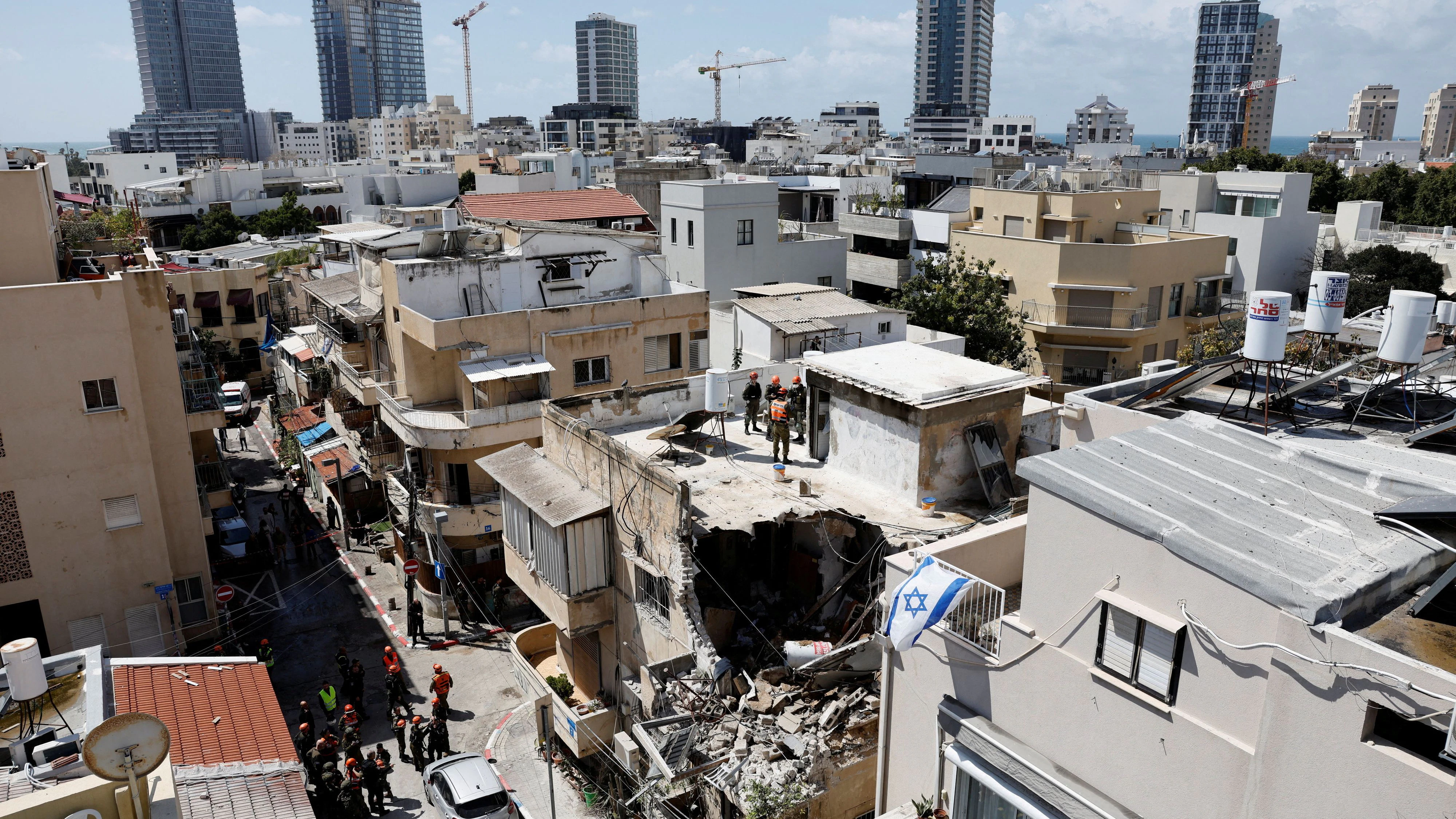 Auch Israel steht unter ständigem Beschuss aus dem Iran.