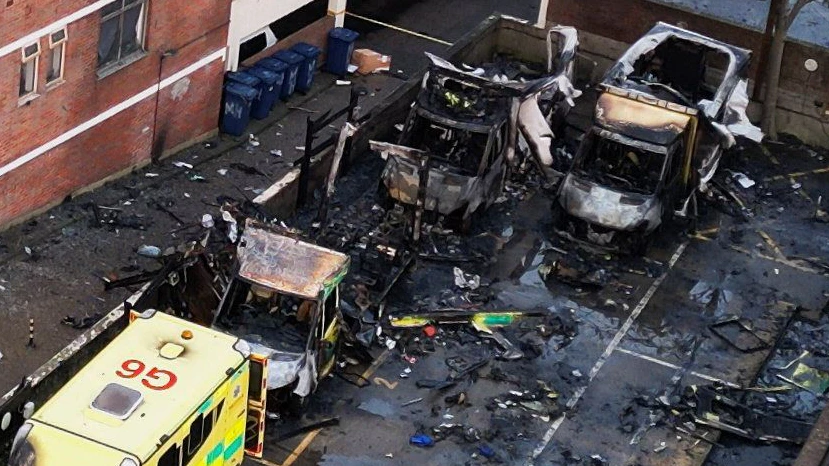 Heute.at - Brandanschlag auf jüdischen Rettungsdienst in London
