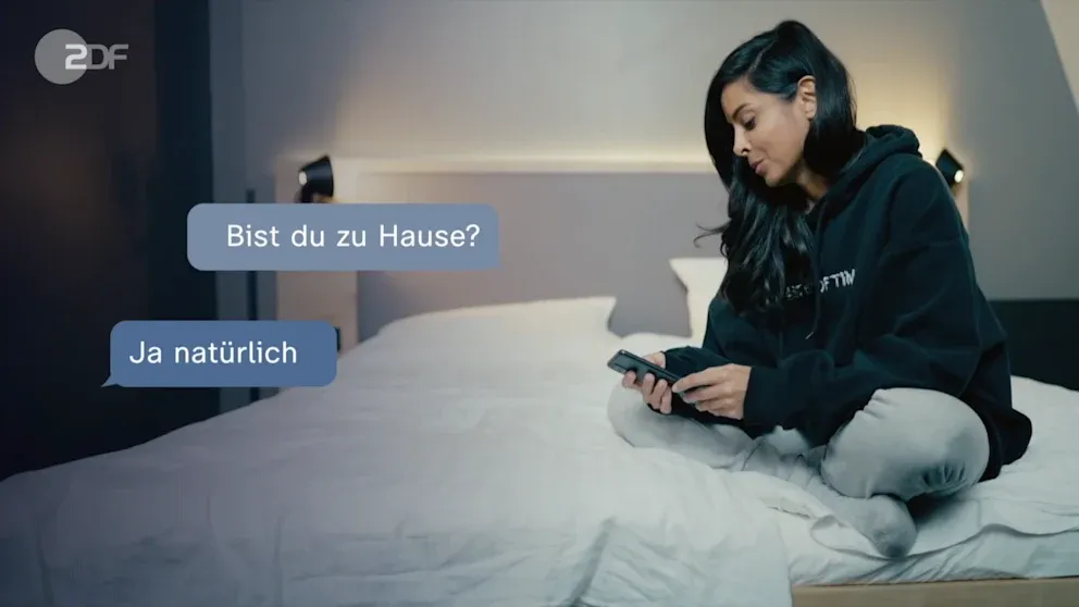 Mit wem schrieb Collien Fernandes?