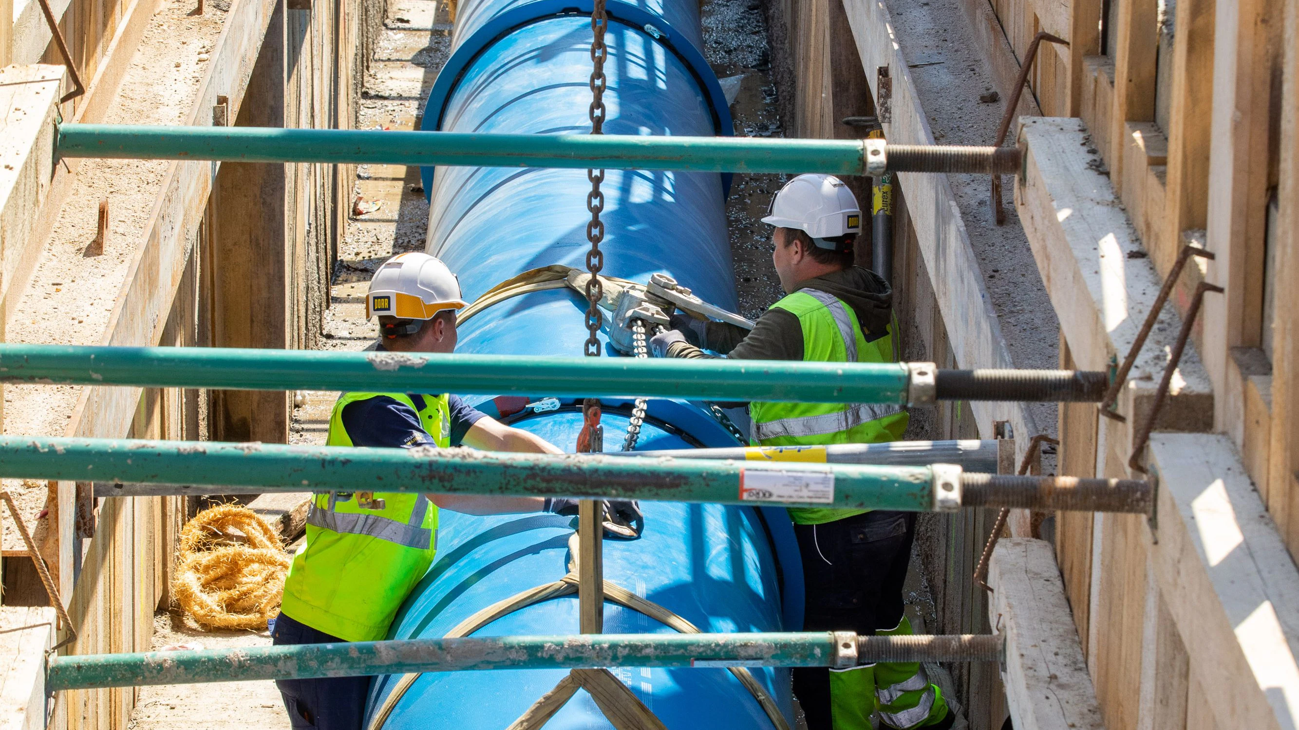 Die Stadt investiert 39 Mio. Euro in eine neue Trinkwasserleitung in Floridsdorf.