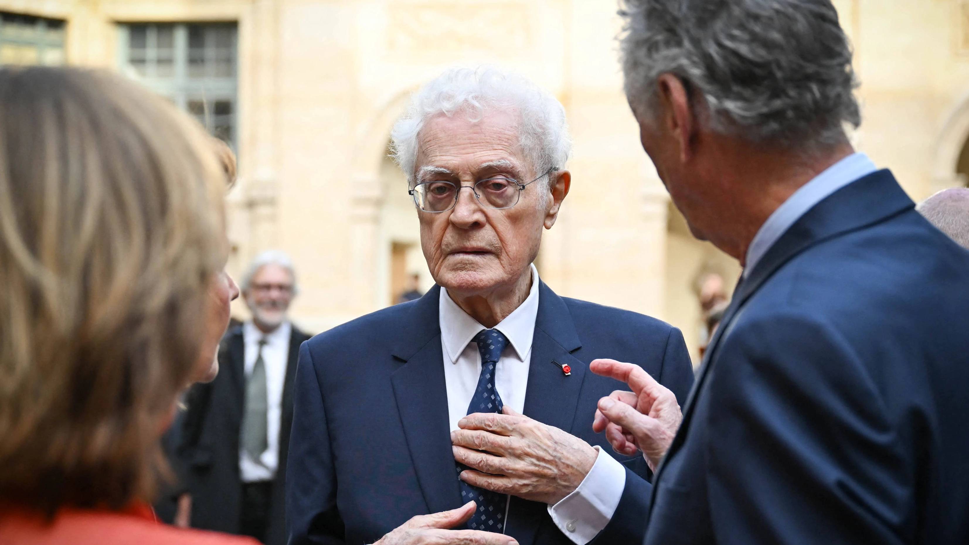 Reception of Sylviane Agacinski at The Academie Francaise - Paris Lionel Jospin, Former Prime Minister of the French Republic during the reception of Sylviane Agacinski at the Academie Francaise on March 14, 2024. Photo by Tomas Stevens/ABACAPRESS.COM Paris France PUBLICATIONxNOTxINxFRAxESPxUKxUSAxBELxPOL Copyright: xStevensxTomas/ABACAx