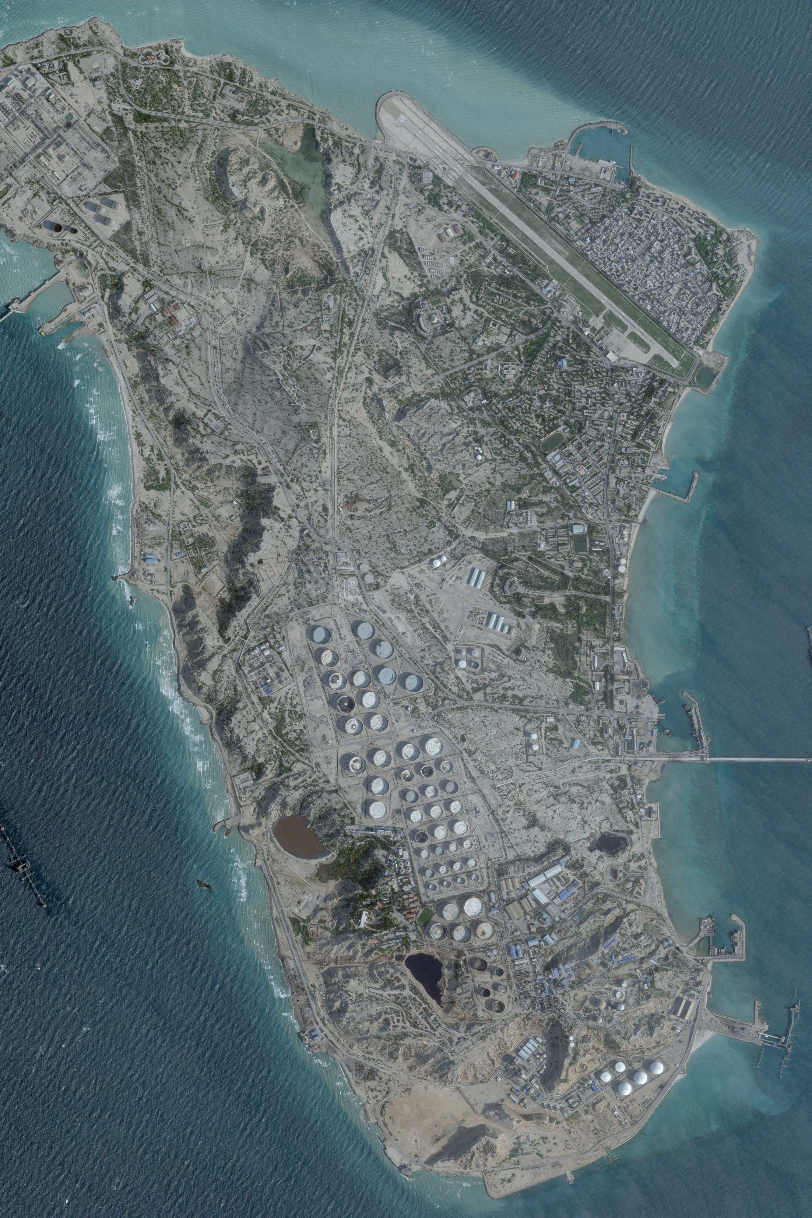 Ein Überfall auf die "Ölinsel" Charg könnte den Krieg endgültig eskalieren lassen