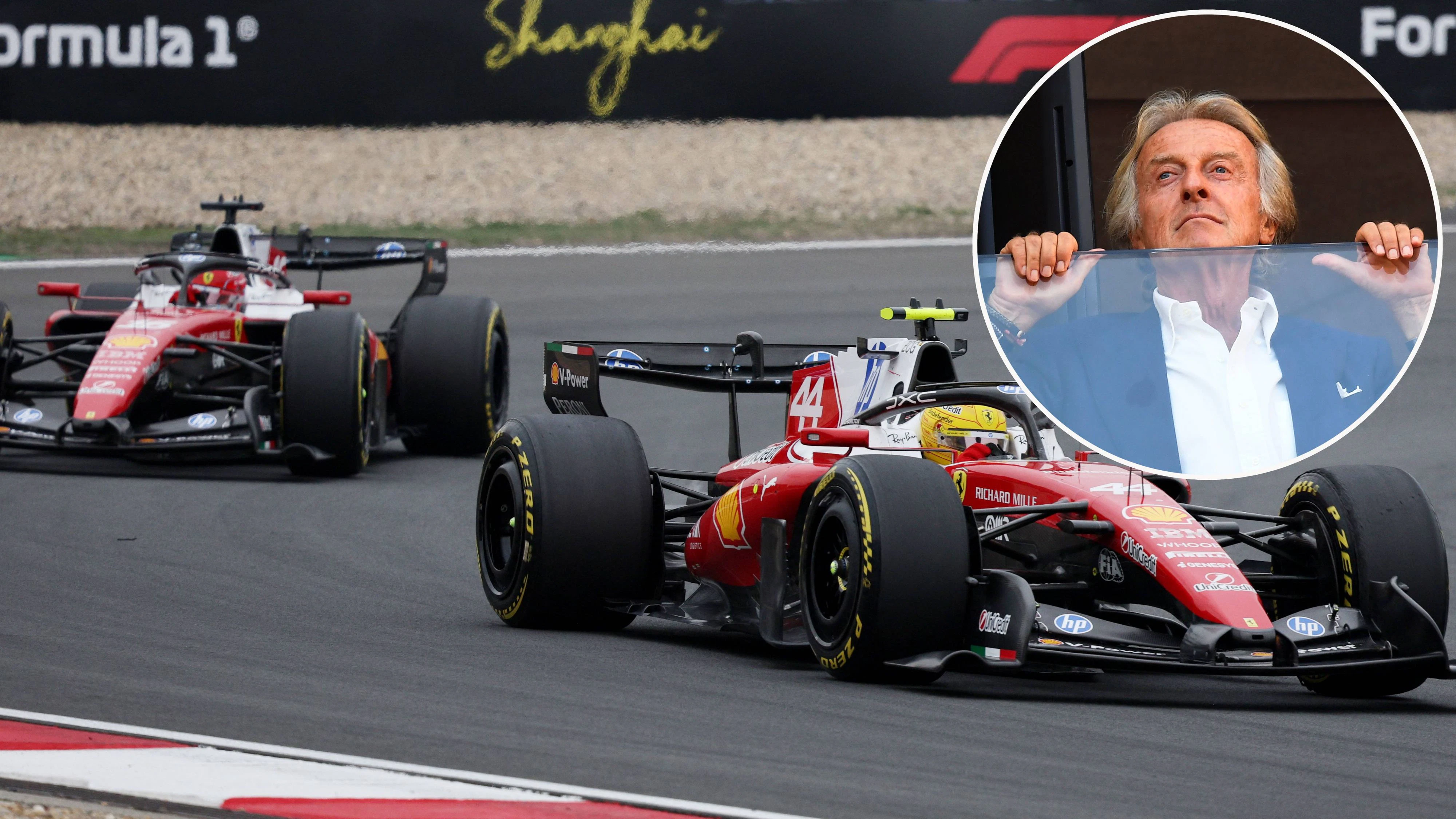 Luca di Montezemolo (r.) übt Kritik an seinem Ex-Team.