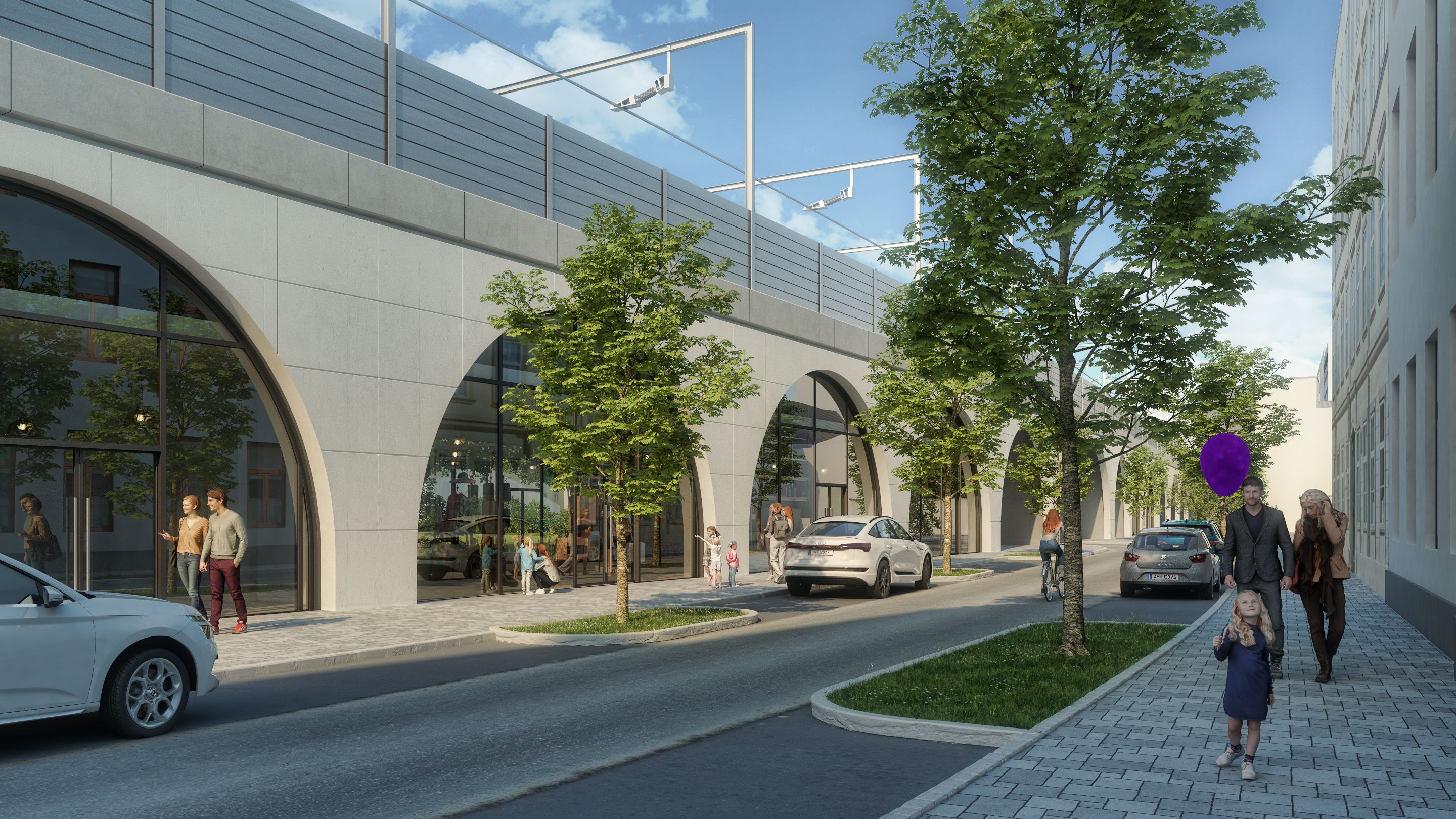 So sollen die neuen Viadukte aussehen.