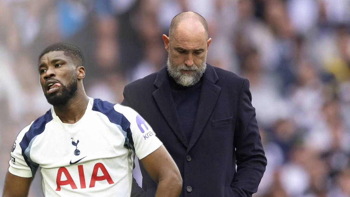 Kevin Danso und Igor Tudor stecken mit Tottenham im Abstiegskampf.