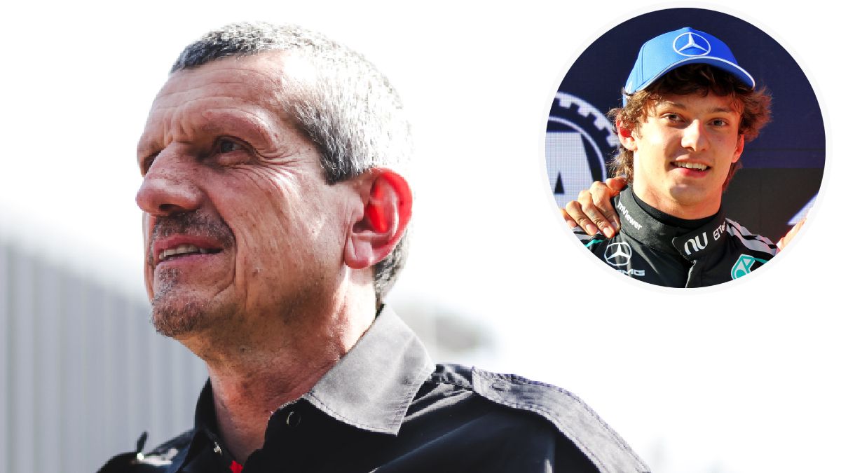Günther Steiner und Kimi Antonelli 