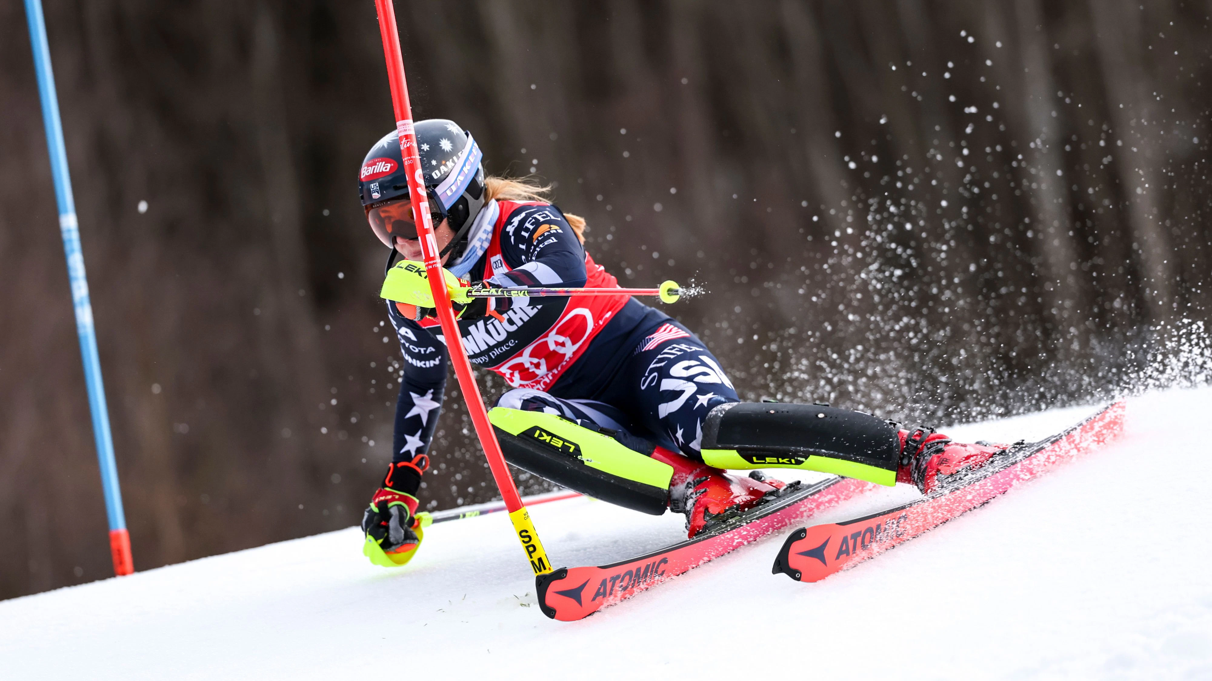 HAFJELL,NORWAY,24.MAR.26 - ALPINE SKIING - FIS World Cup Final, slalom, ladies. Image shows Mikaela Shiffrin (USA). Photo: GEPA pictures/ Matic Klansek