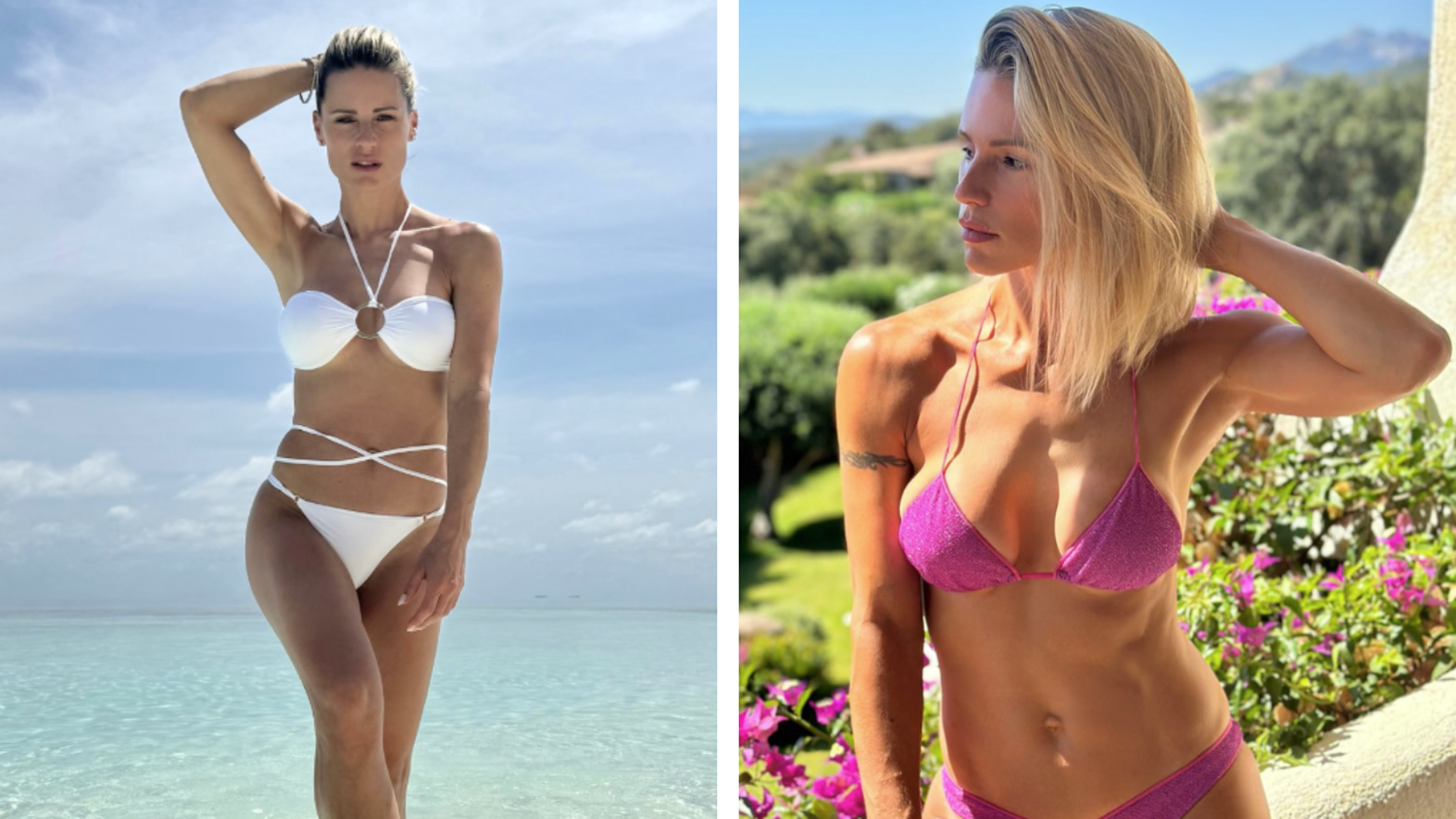 Michelle Hunziker zieht die Blicke auf sich.