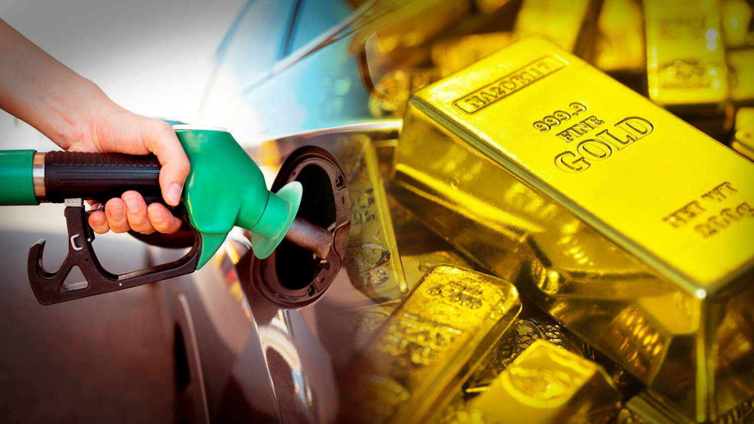 Vom Luxus zur Realität: So teuer ist Diesel im Vergleich zu Gold.