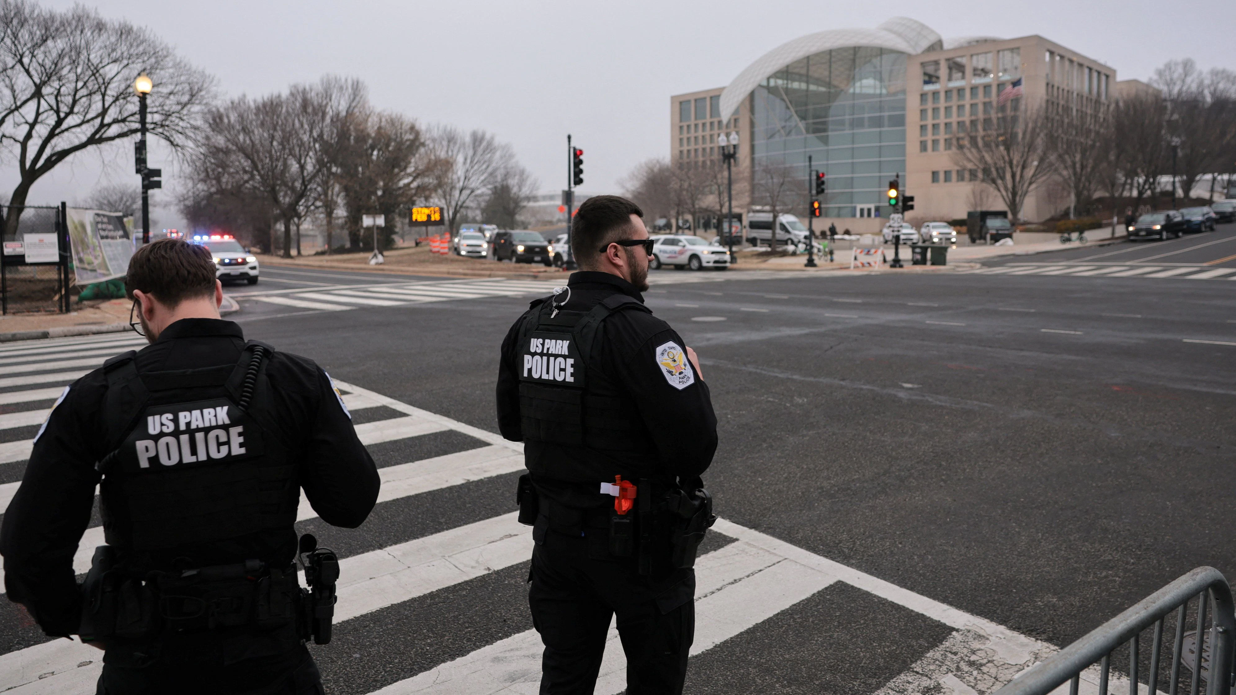 Archivbild eines Polizeieinsatzes in der US-Hauptstadt Washington.