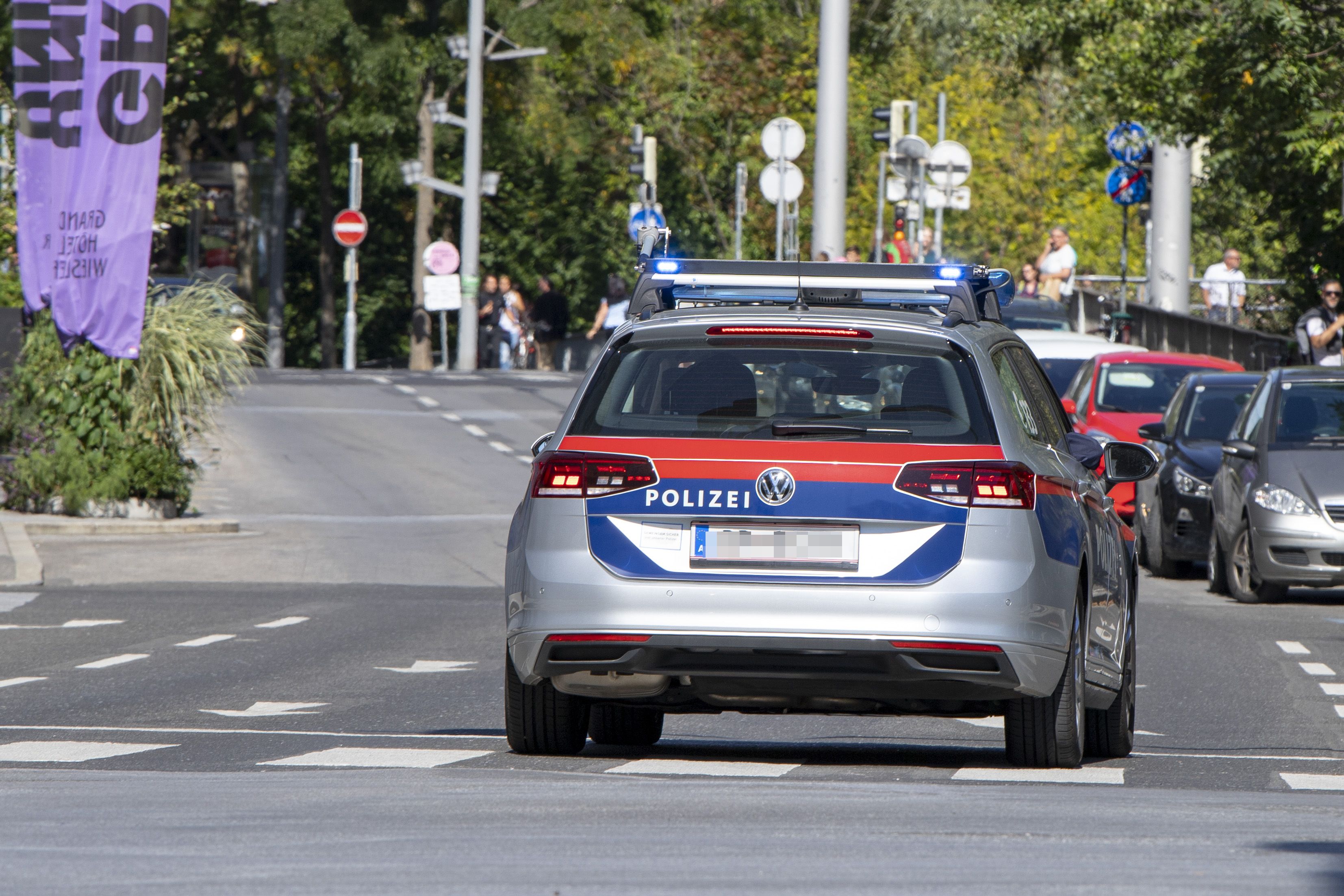 Die Polizei musste einschreiten. (Symbolbild)