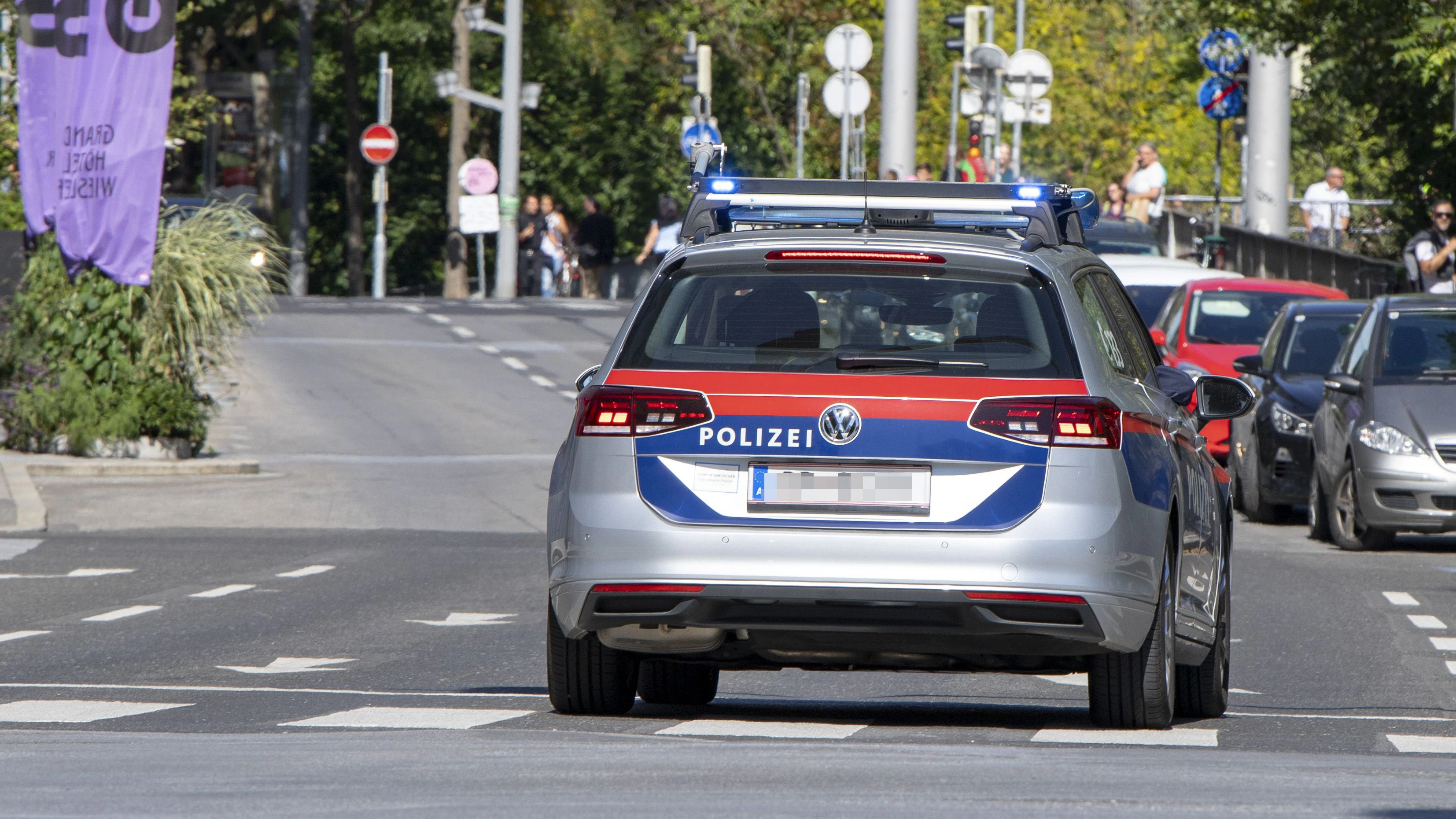 Die Polizei musste einschreiten. (Symbolbild)