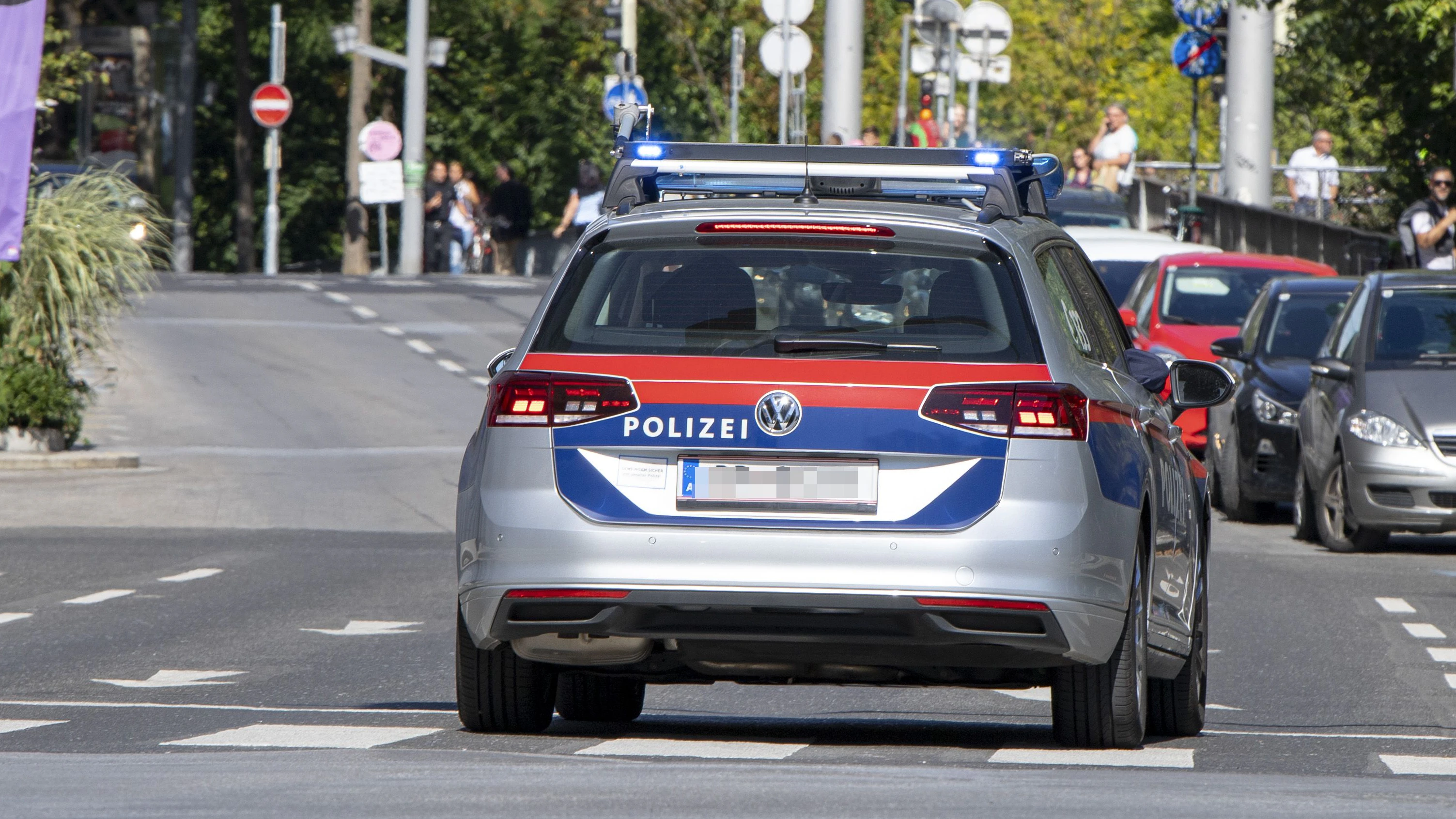 Die Polizei musste einschreiten. (Symbolbild)