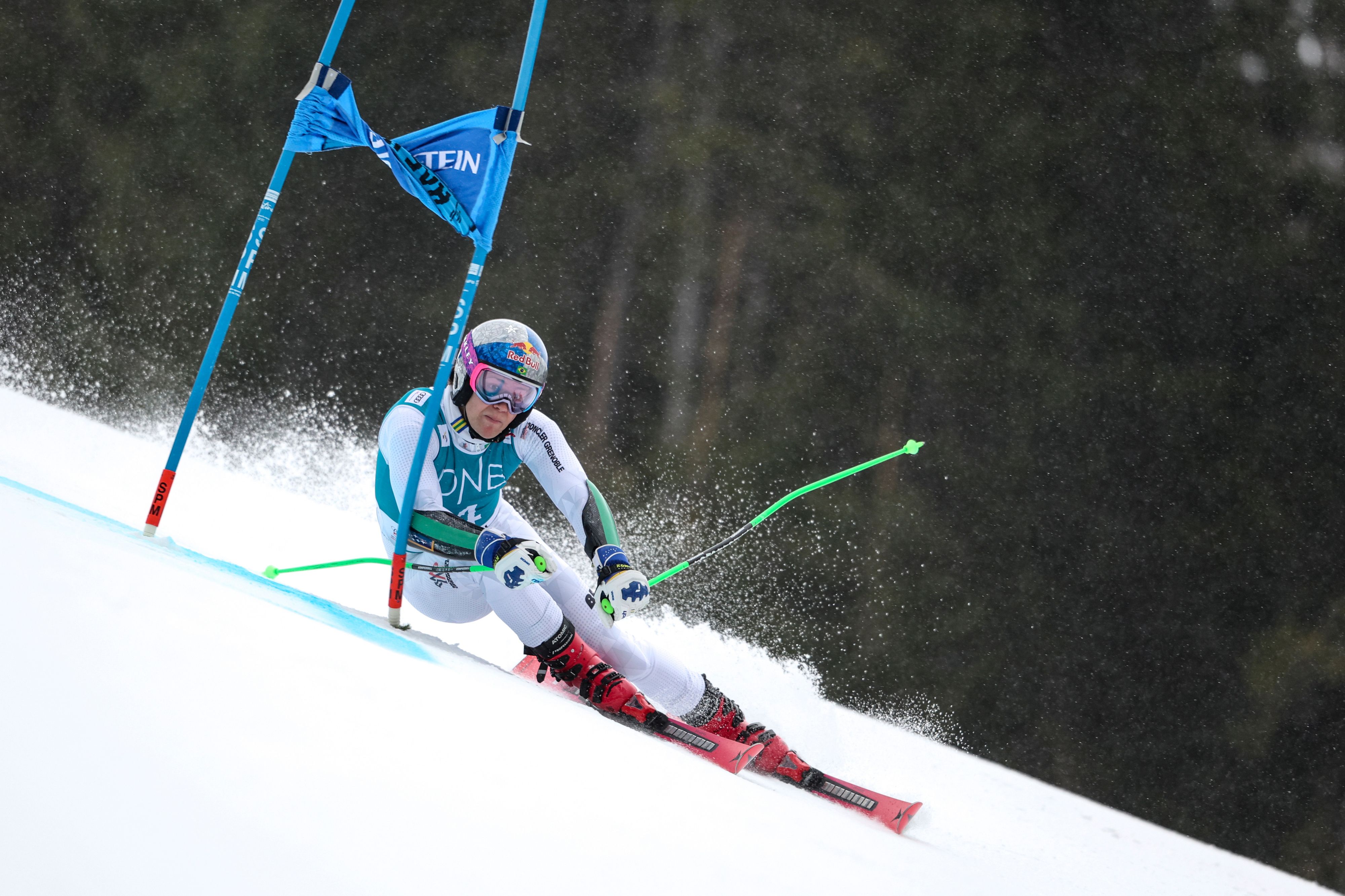 Lucas Pinheiro Braathen darf jubeln.