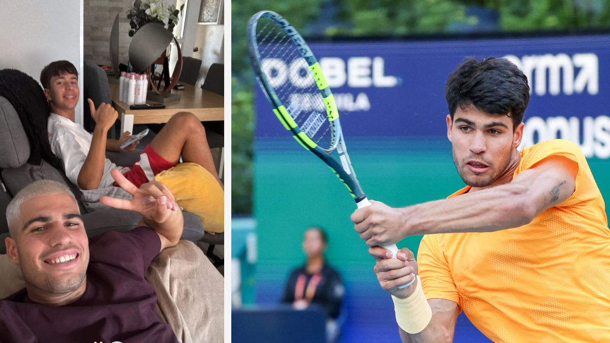 Heute.at - Alcaraz-Bruder (14) sorgt für Staunen mit Traum-Punkt